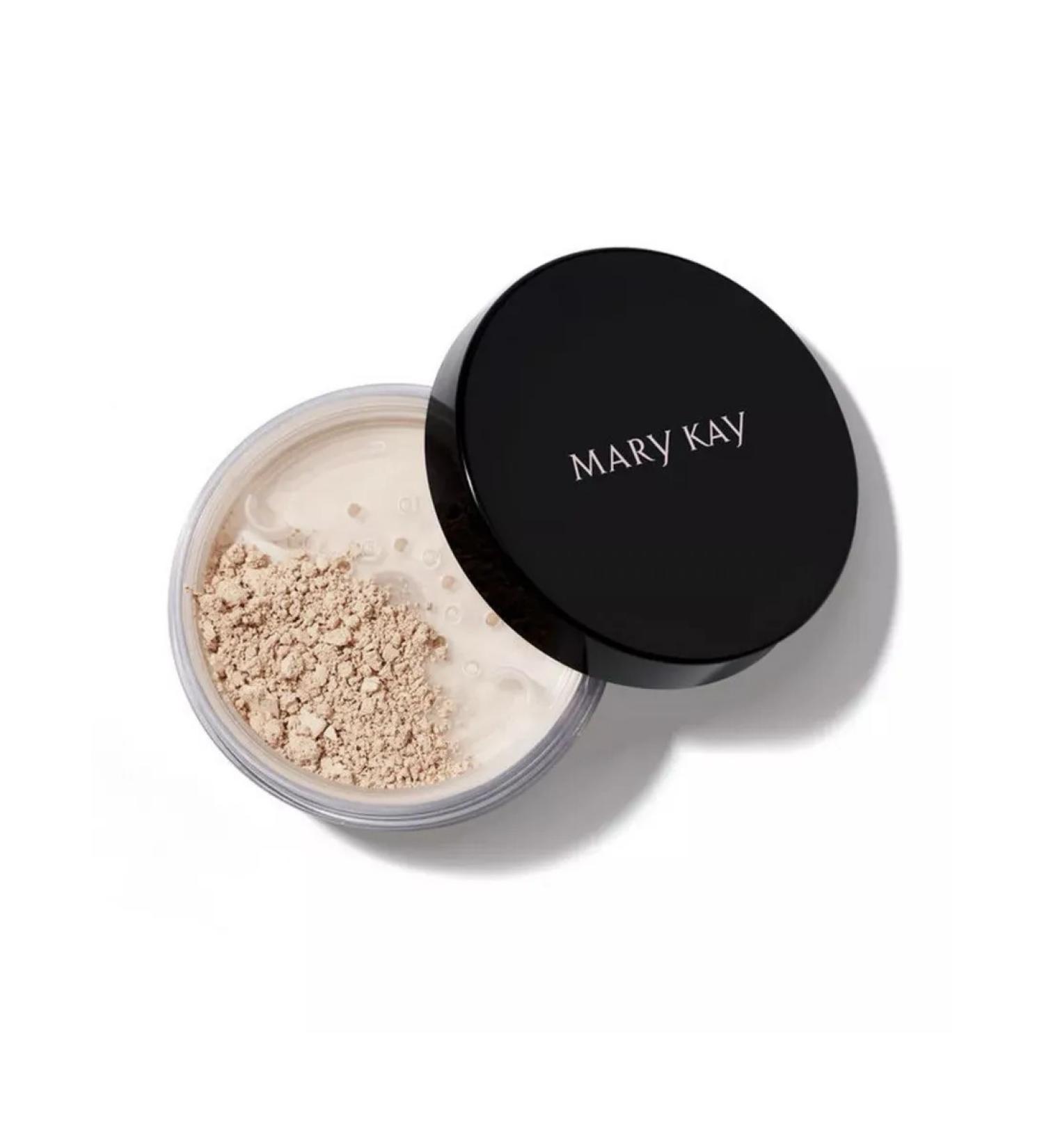 Silky powder for the face light Mary Kay