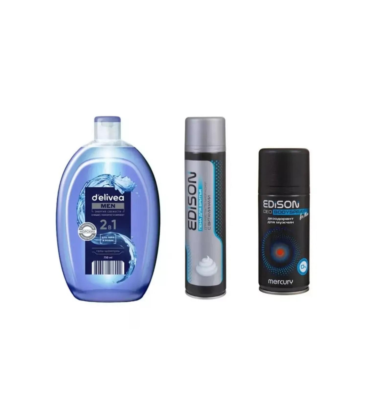 Delivea Set for shower freshness and shaving - Buy Online on GoSupps.com