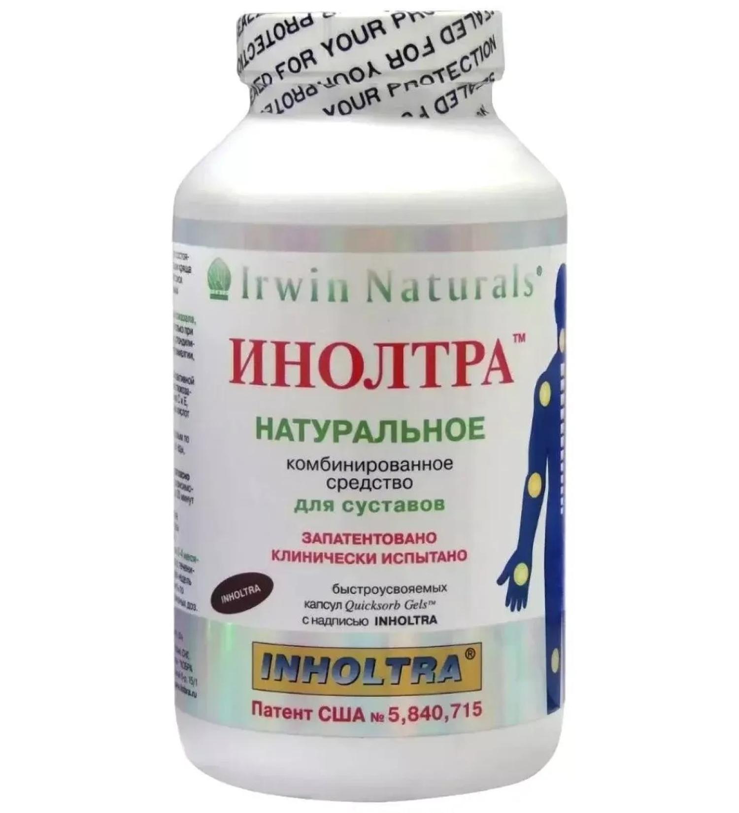 Irwin Naturals Inoltra 180 gel. capsules - Buy Online on GoSupps.com