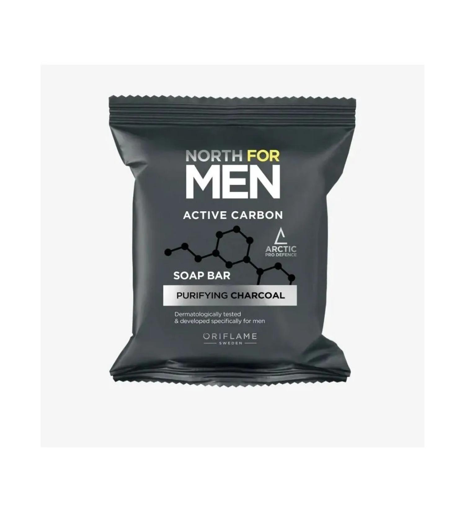 Oriflame Soap with coal North For Men - Buy Online on GoSupps.com