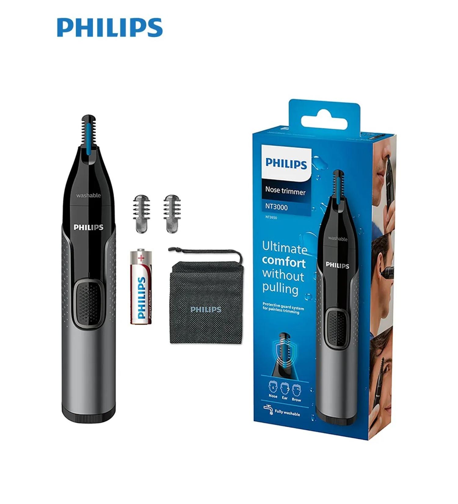 PHILIPS PHPNT3650 16 trimmer for nose ears and eyebrows - Buy Online on GoSupps.com