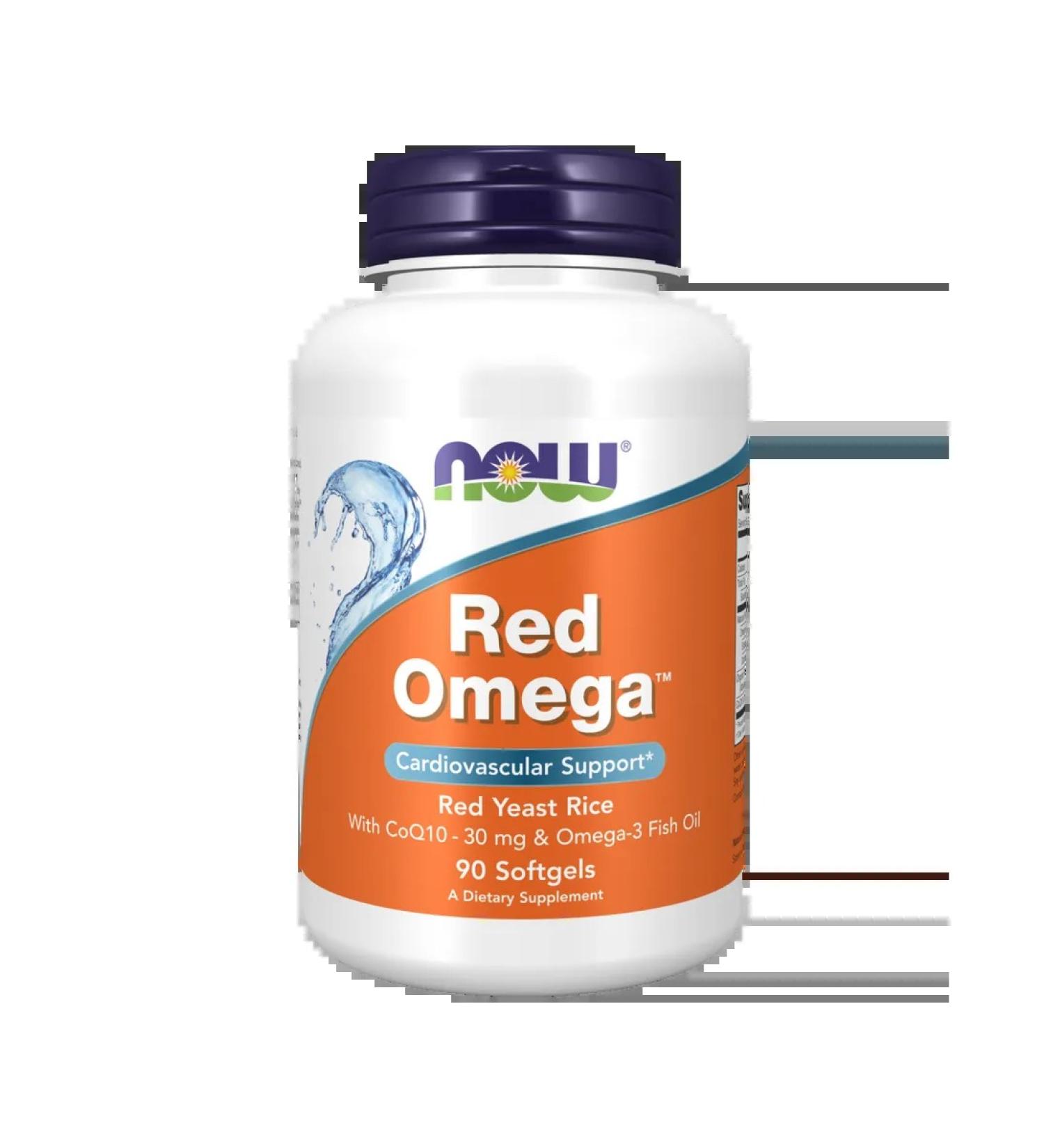 Now Red Omega Red Omega gelatin capsules weighing 1876 mg 9 ...