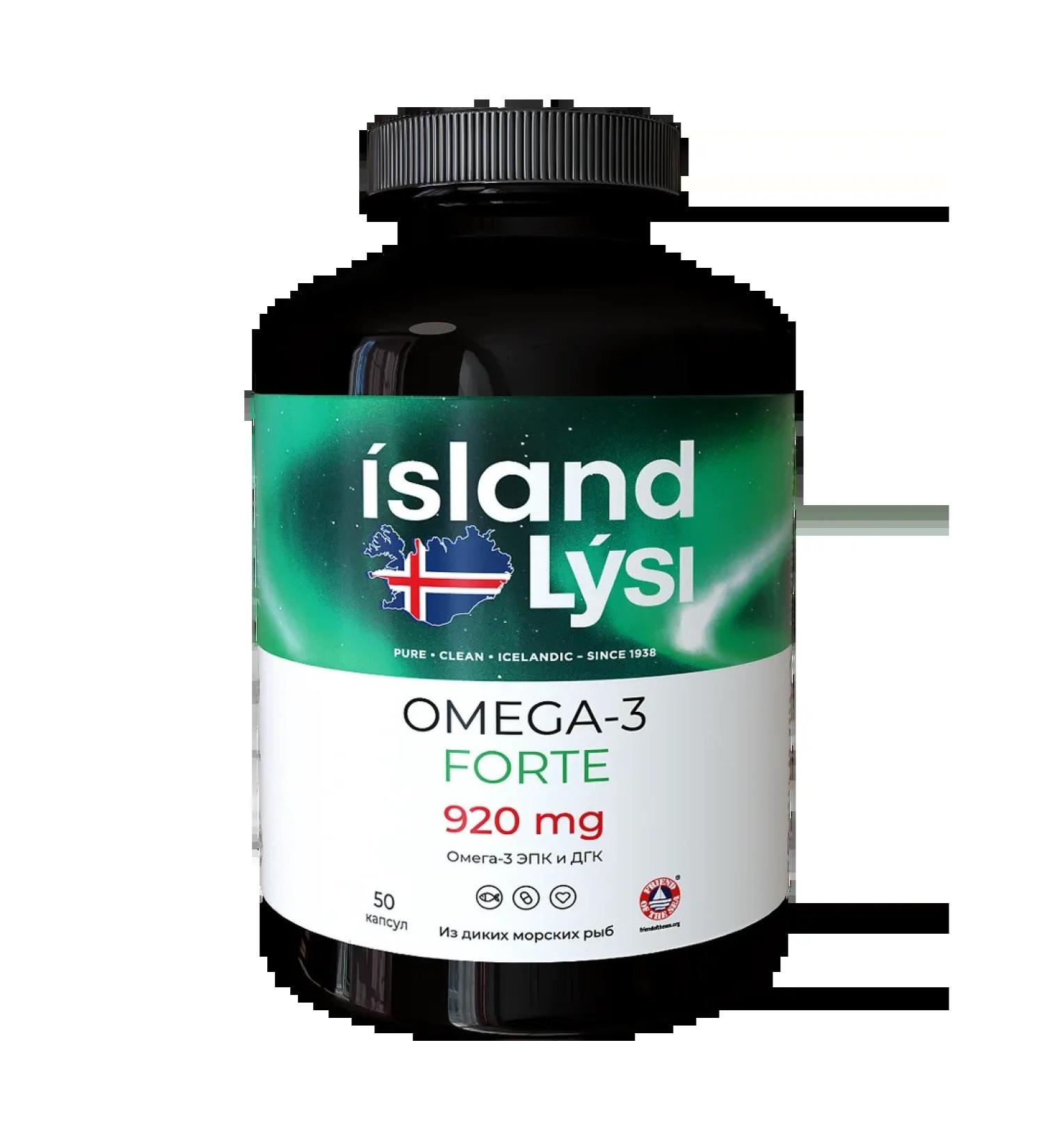 LISI (LYSI) omega-3 Fort 920 mg Omega-3 Forte 920 mg capsules ... - Buy Online on GoSupps.com