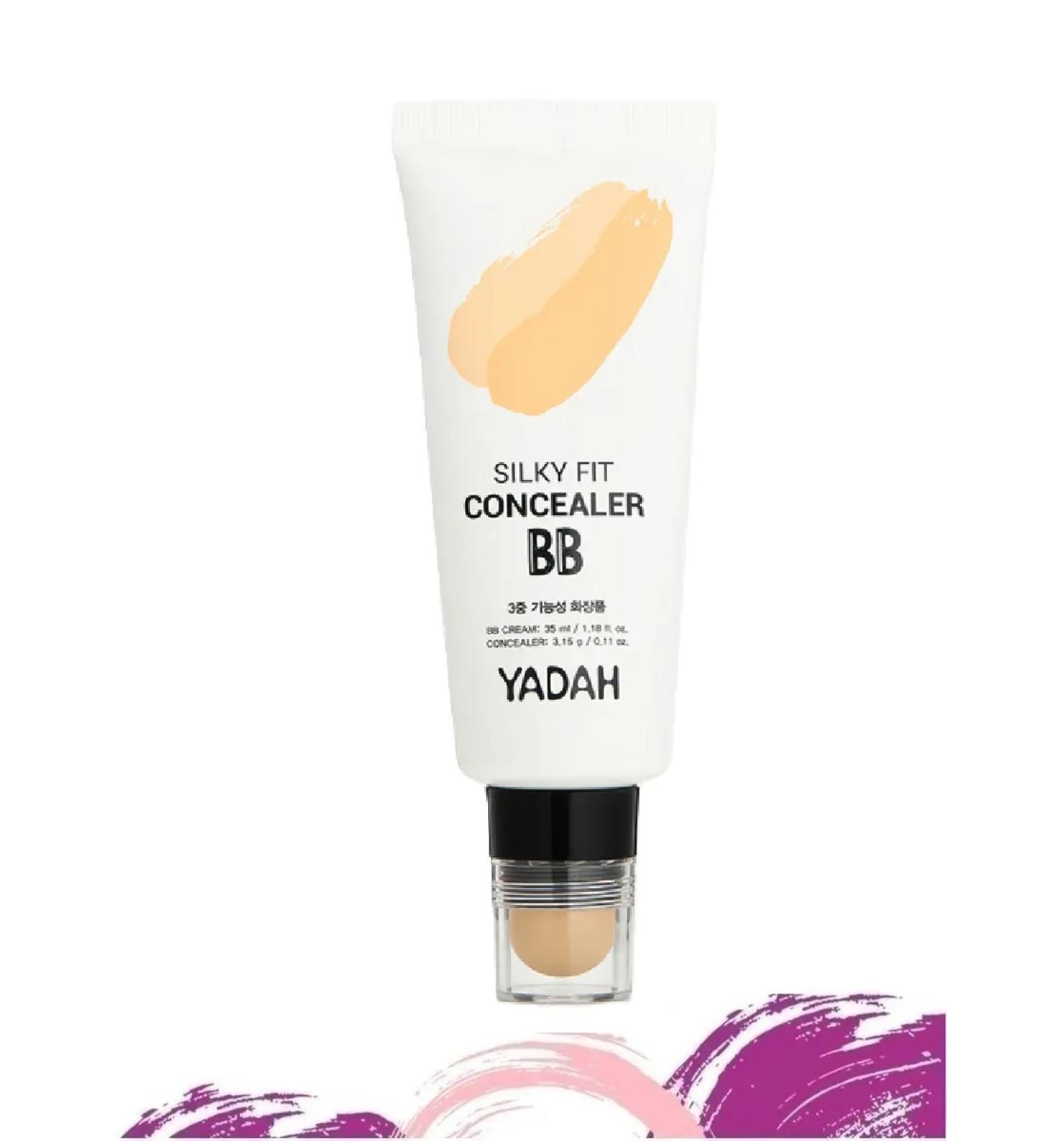 Yadah BB Cream 2 in 1 Silky Fit Concealer BB No. 21 - Buy Online on GoSupps.com