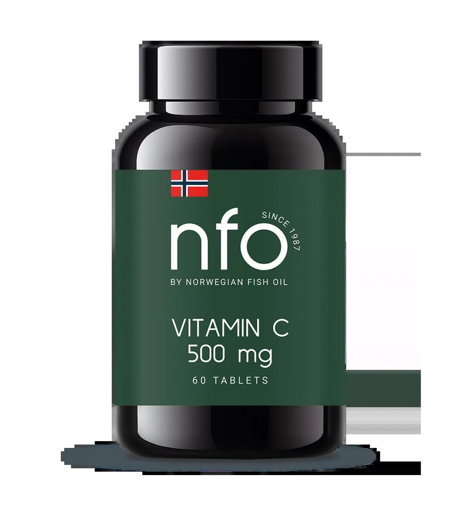 Nfo vitamin C 500 mg Chewing tablets 60 pcs 60 pcs
