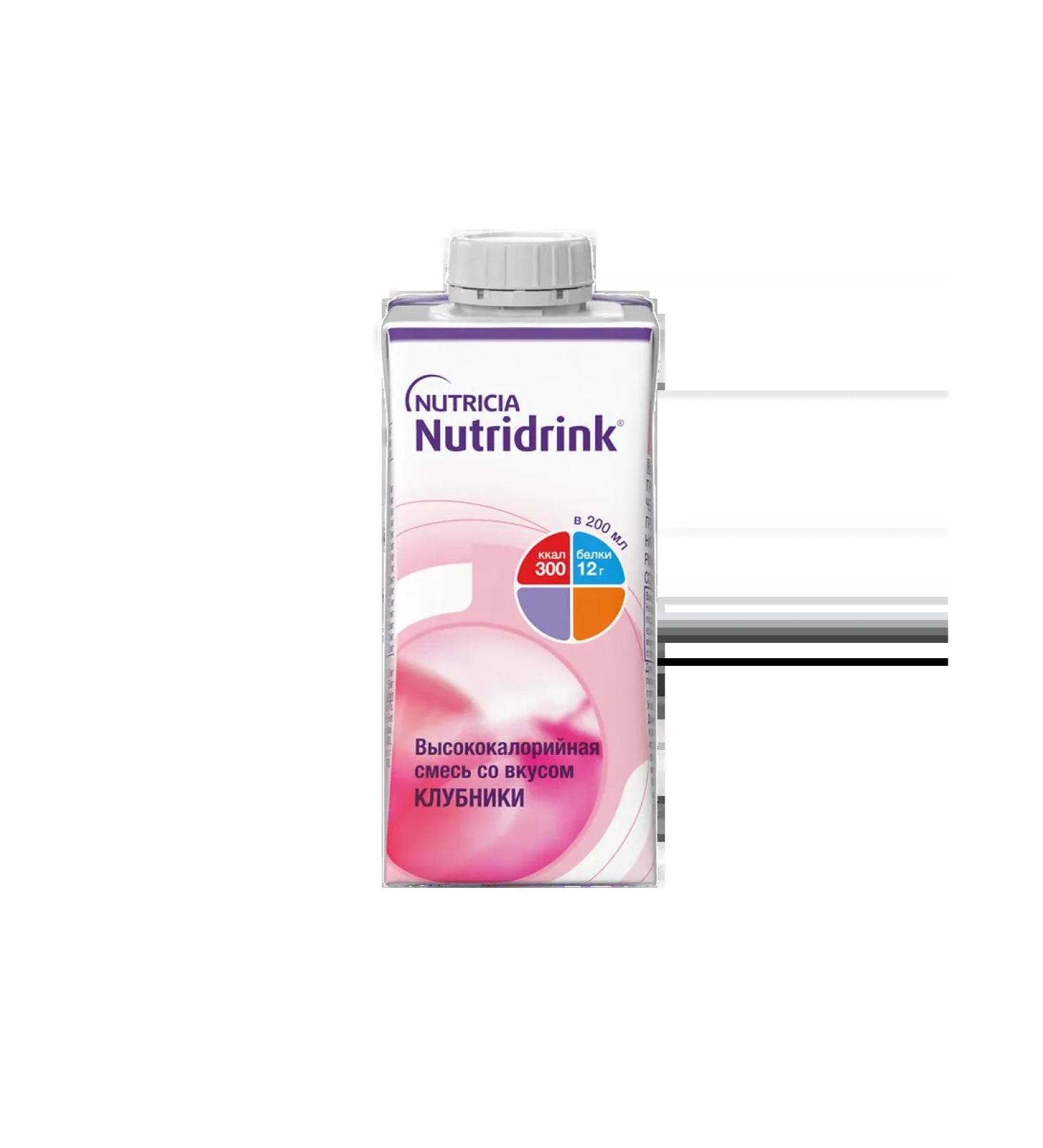 Nutridryink for Enteral food strawberries 200 ml 1 pcs - Buy Online on GoSupps.com