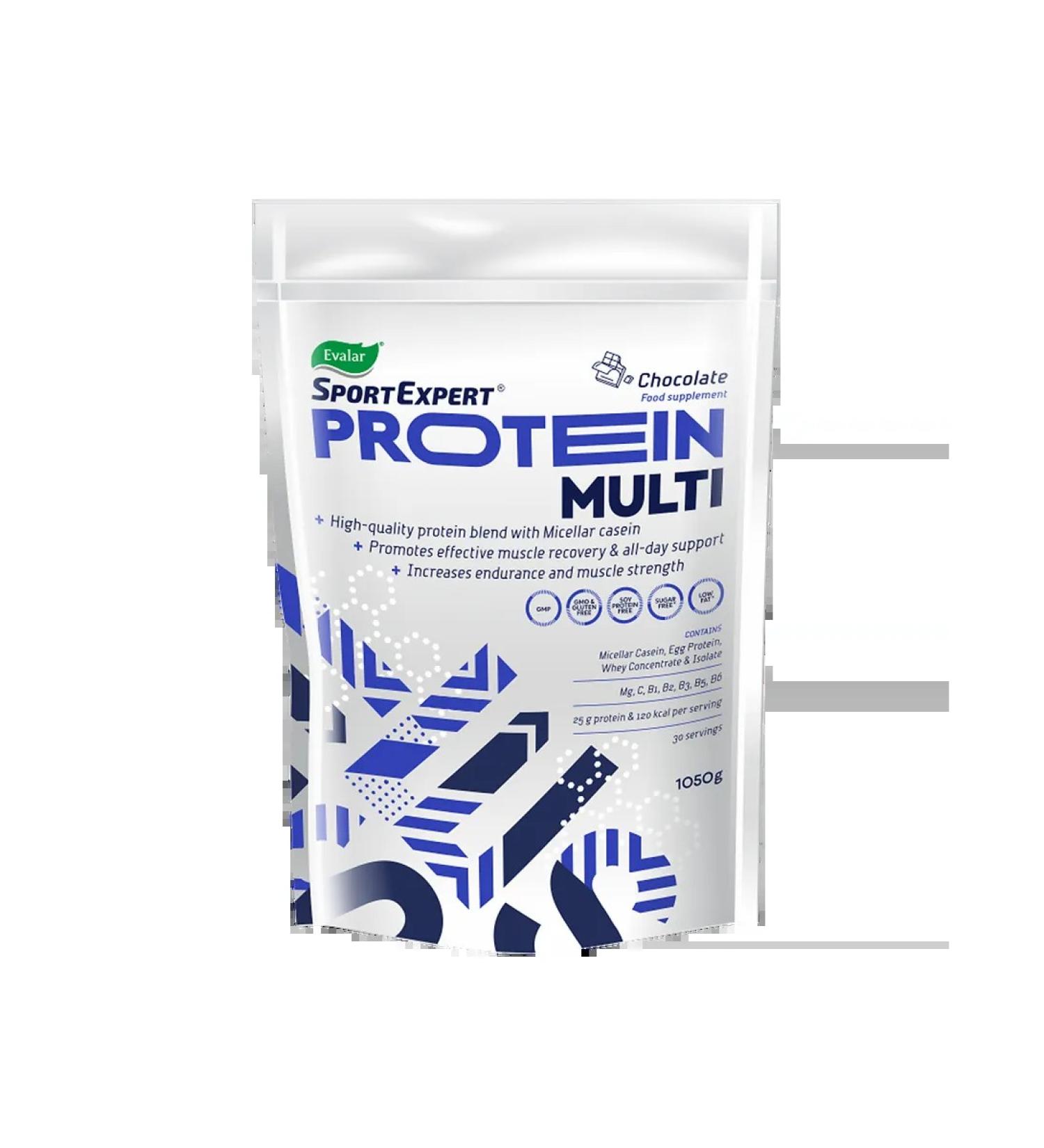 SportExpert multi protein with taste chocolate powder bag n ...