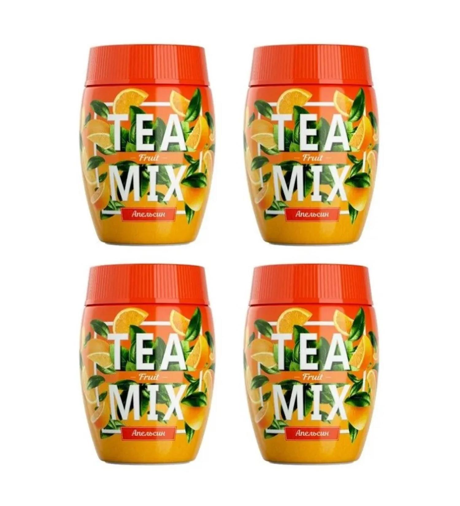 TEAMIX Tea drink in granules Orange 300 g - 4 pcs - Buy Online on GoSupps.com