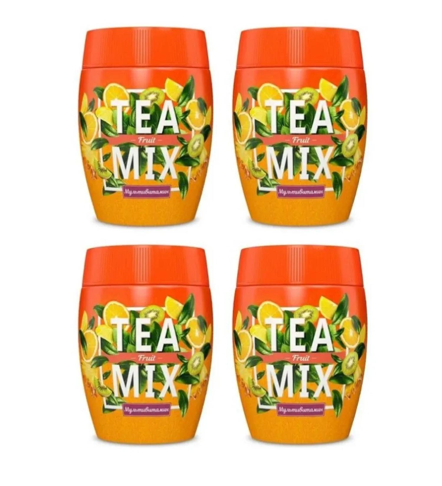 TEAMIX Tea drink Gran with multivitamin taste 300 g - 4 pcs - Buy Online on GoSupps.com