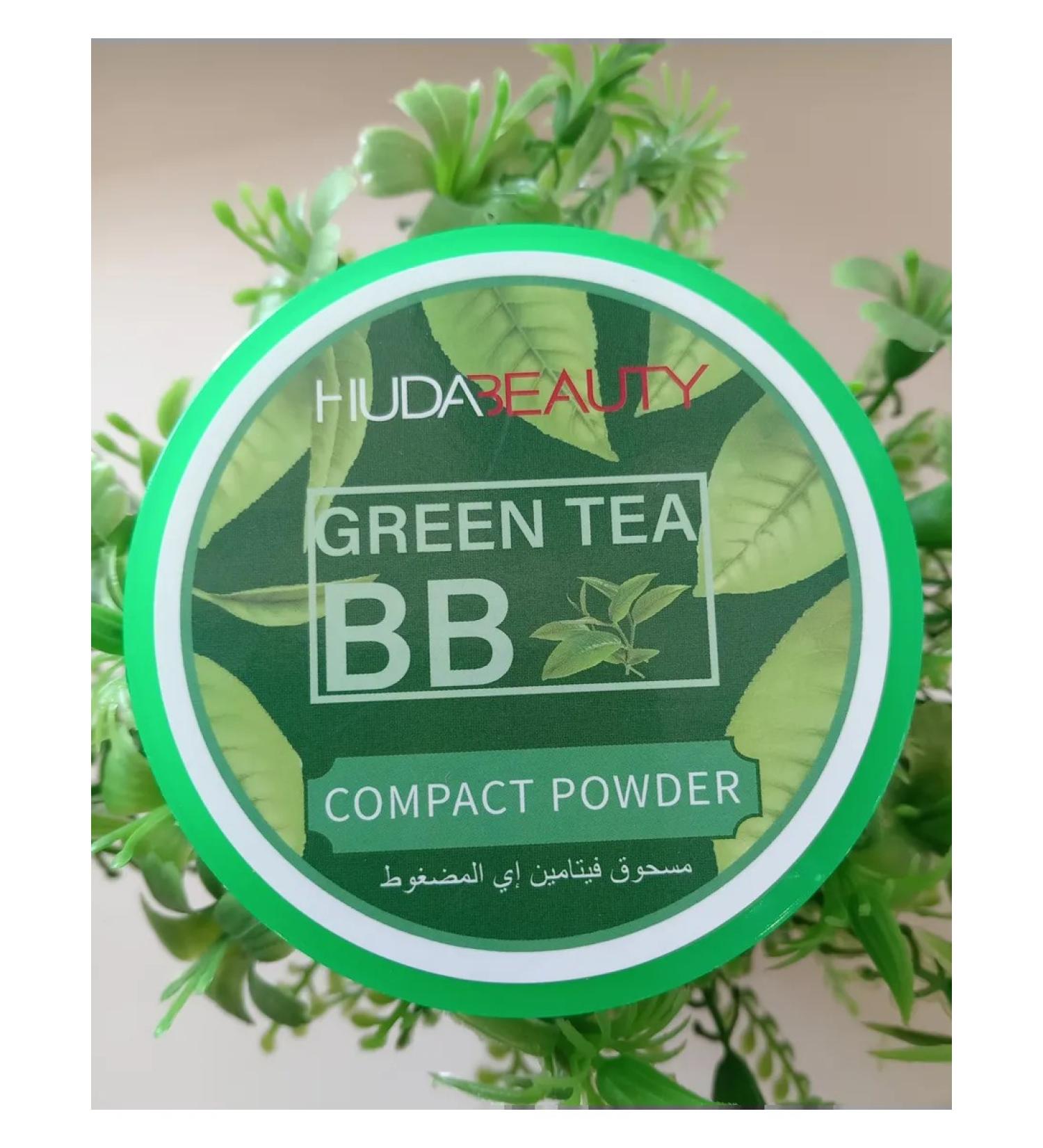 Huda Beauty Facial powder compact matte bb tone 2 beige