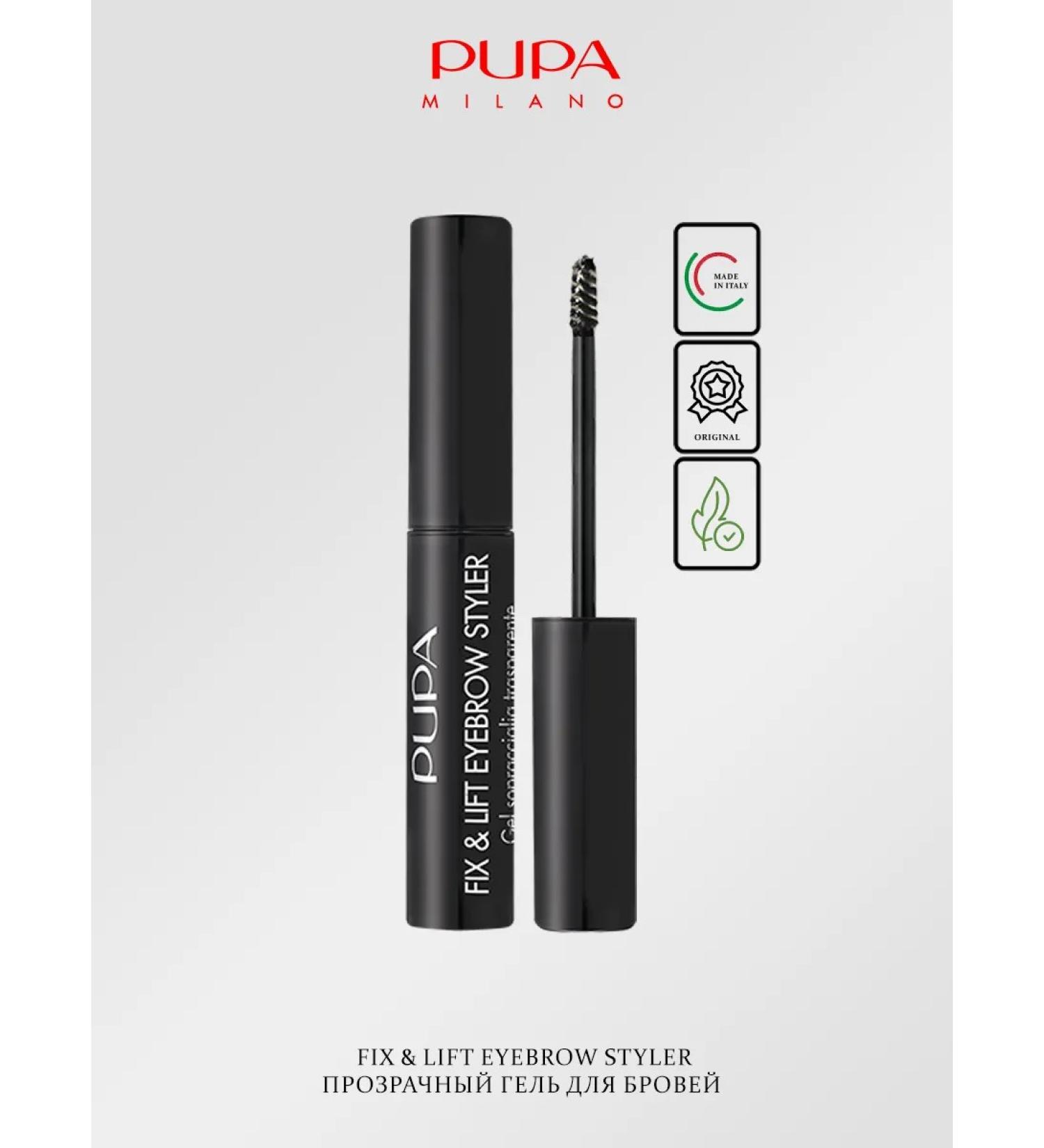 Pupa Plump & Care fixing eyebrow gel transparent - Buy Online on GoSupps.com