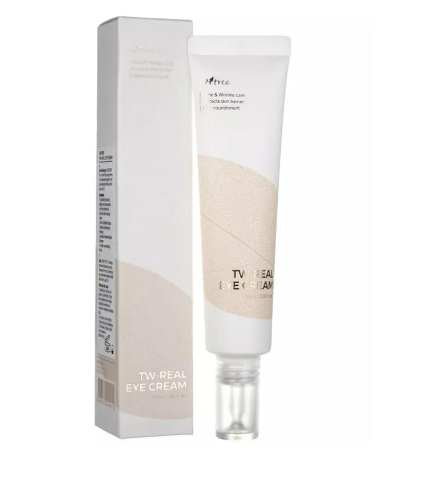 Isntree Skin cream around the eyes TW-REAL EYEE Cream - Buy Online on GoSupps.com