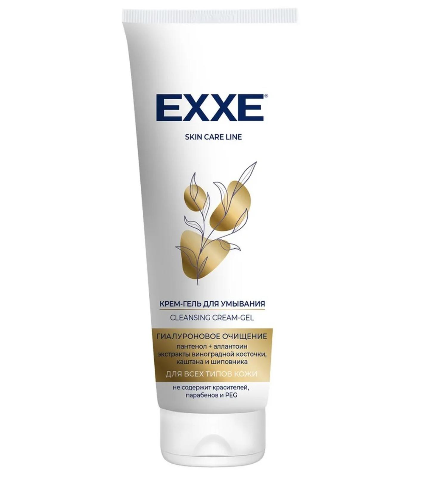 EXE Cream-gel for washing hyaluronic purification 120 ml - Buy Online on GoSupps.com