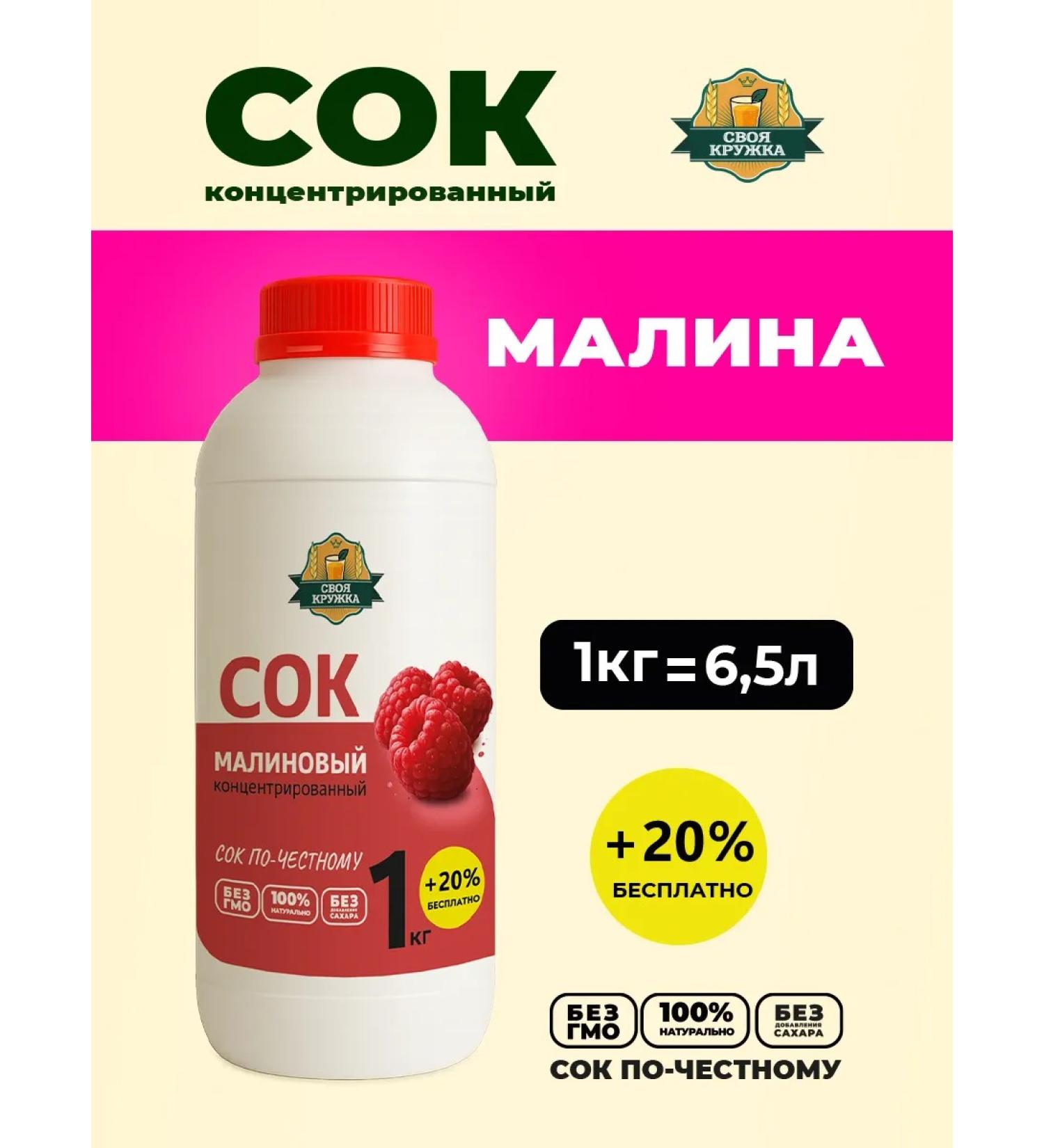 Your Mug Malin concentrated juice 1.2 kg - Buy Online on GoSupps.com