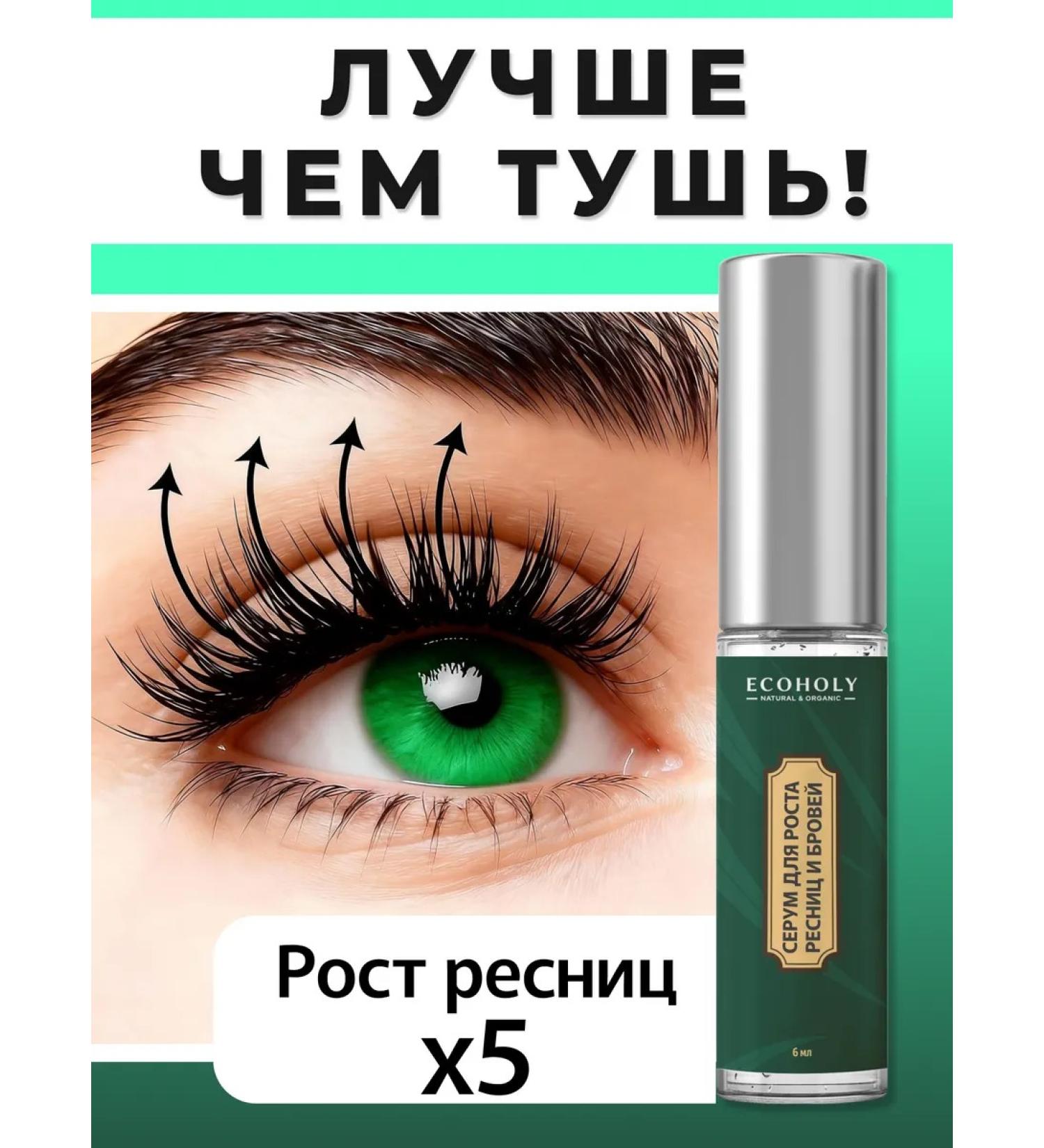 ECOHOLY LC Eyebrow serum and eyelashes of sulfur - Buy Online on GoSupps.com