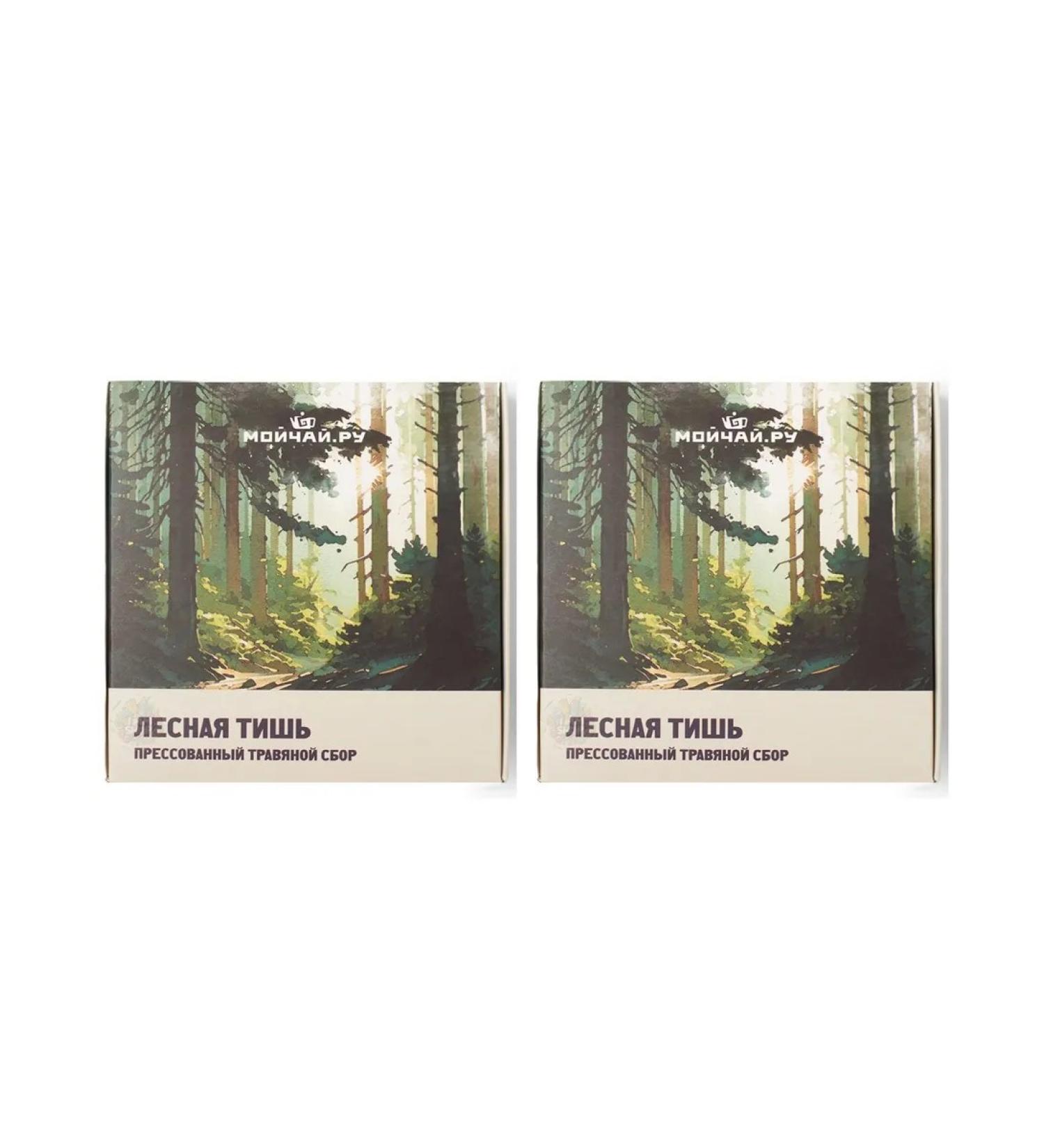 Moichairu Tea of herbal forest quiet pressed 2 units of 80 g Russia - Buy Online on GoSupps.com