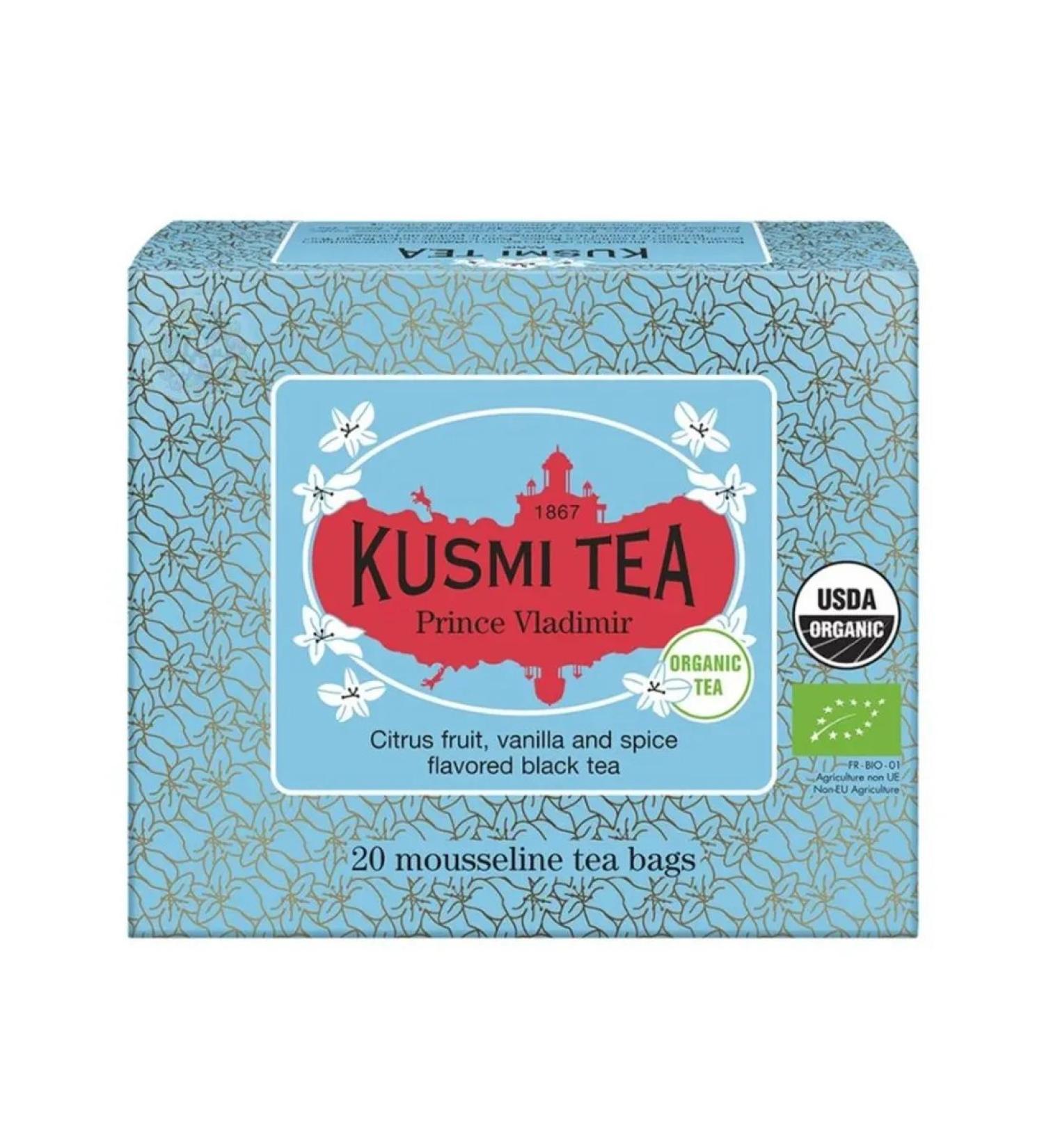 Kusmi Tea Black tea Prince Vladimir Packed 40 g - Buy Online on GoSupps.com
