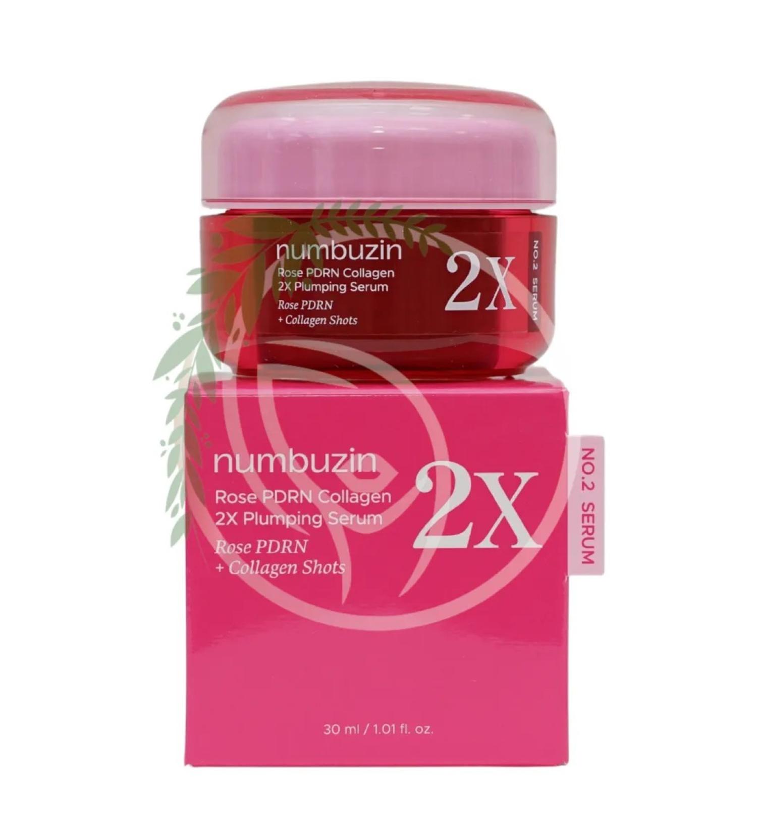 Numbuzin Serum no.2 rose pdrn collagen 2x plumb serum 30ml - Buy Online on GoSupps.com