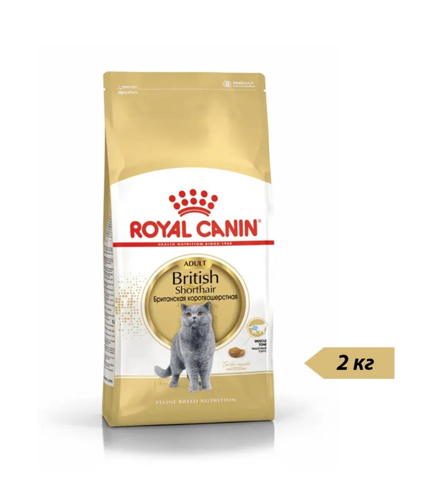 ROYAL CANIN Dry food British Shorthair Adult over 12 months 2kg