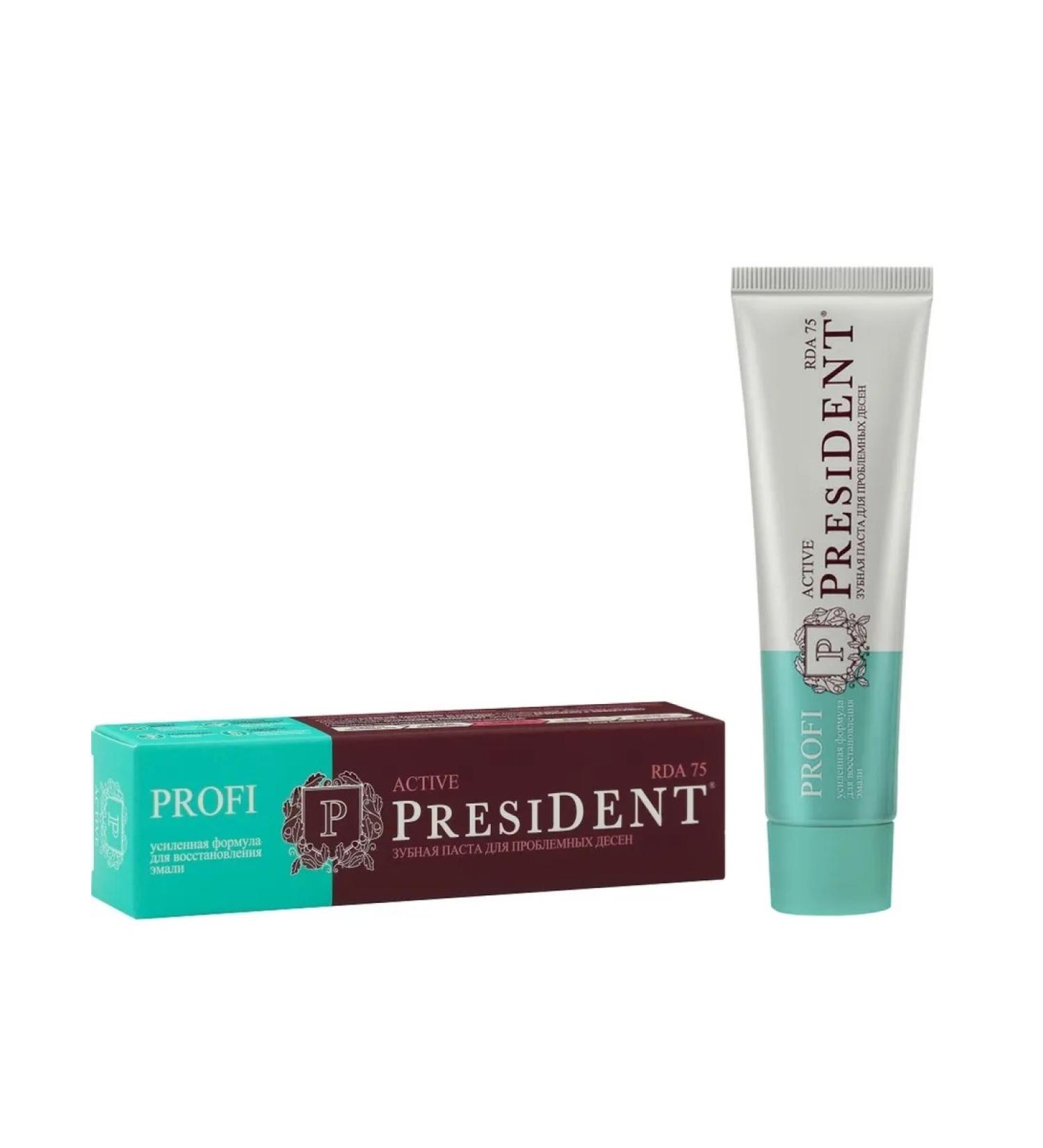 PRESIDENT Toothpaste with problem gums 50 ml - 1 pc