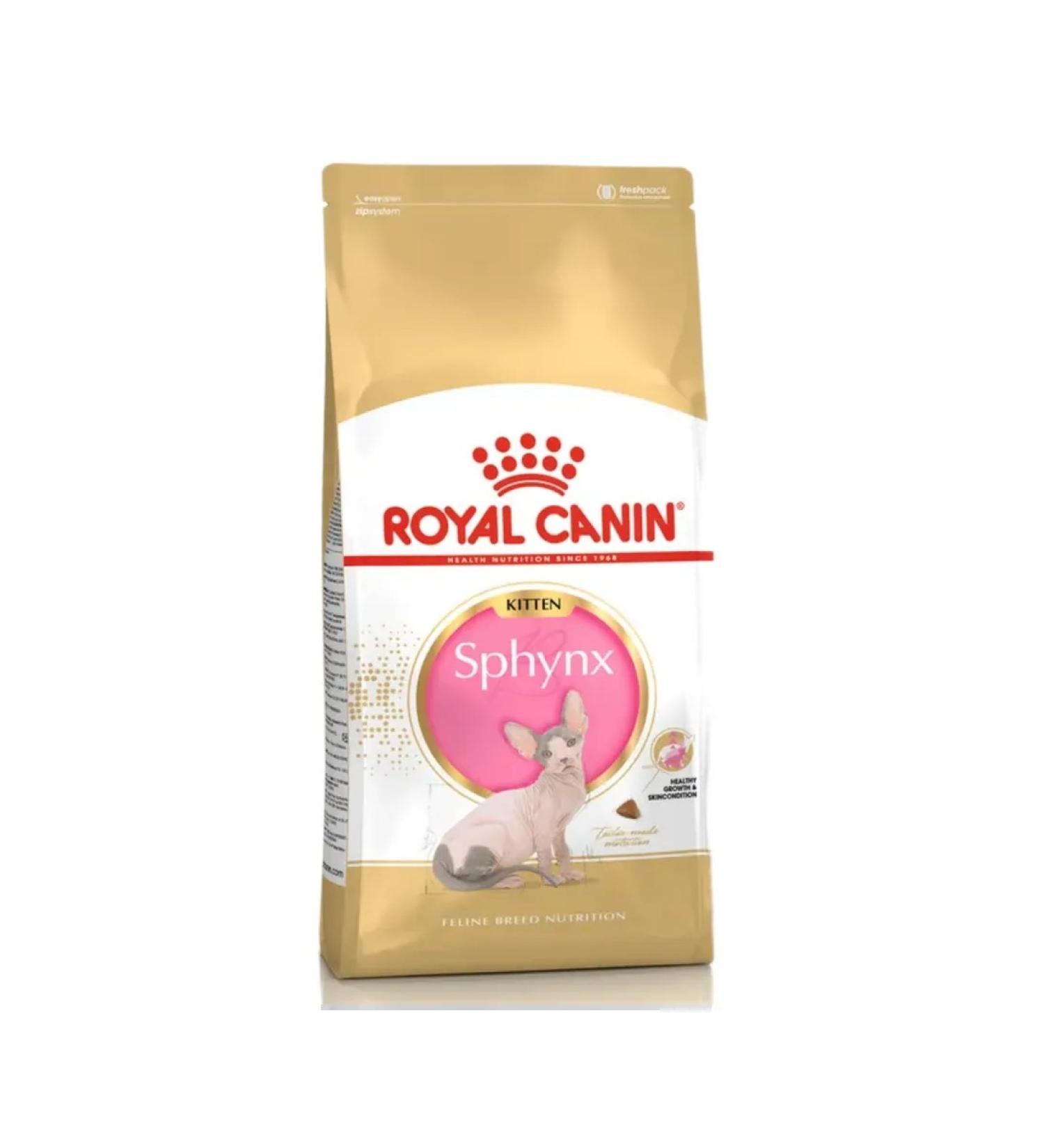 ROYAL CANIN Dry food for sphinx breed cats from 3 to 12 months 2 kg