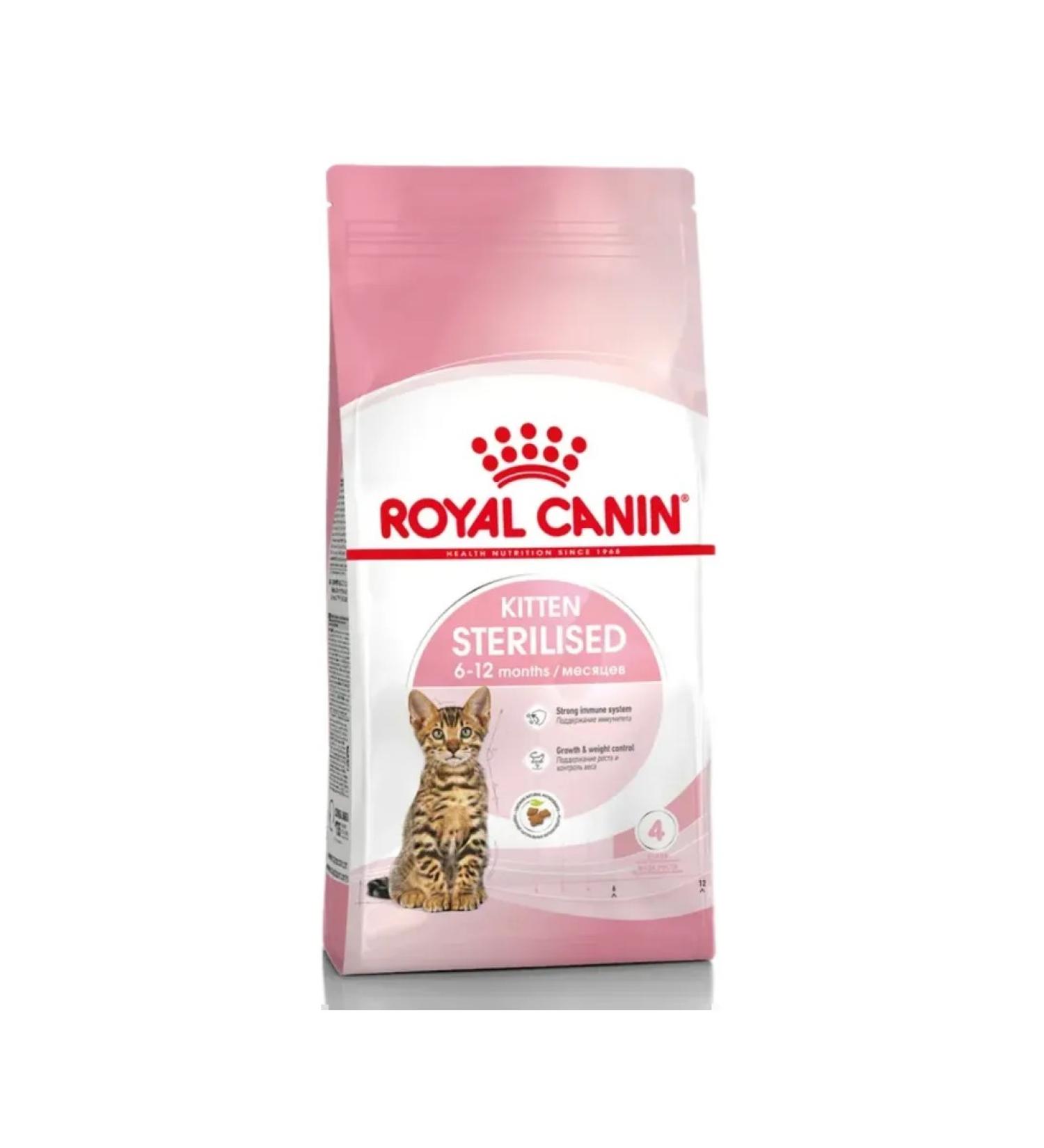 ROYAL CANIN Dry food for sterilized kittens from the moment of surgery to 12 months 3.5 kg - Buy Online on GoSupps.com