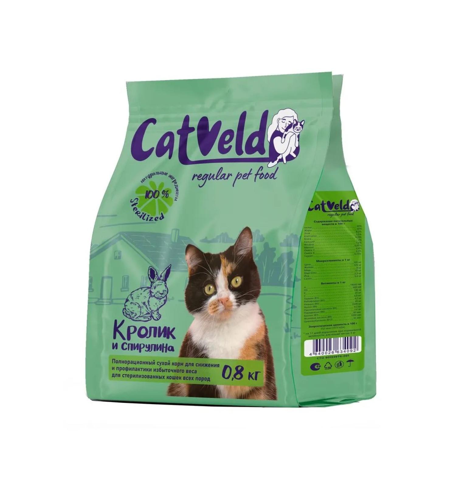 Dry Veld Rabbit and Spirulin 800 g