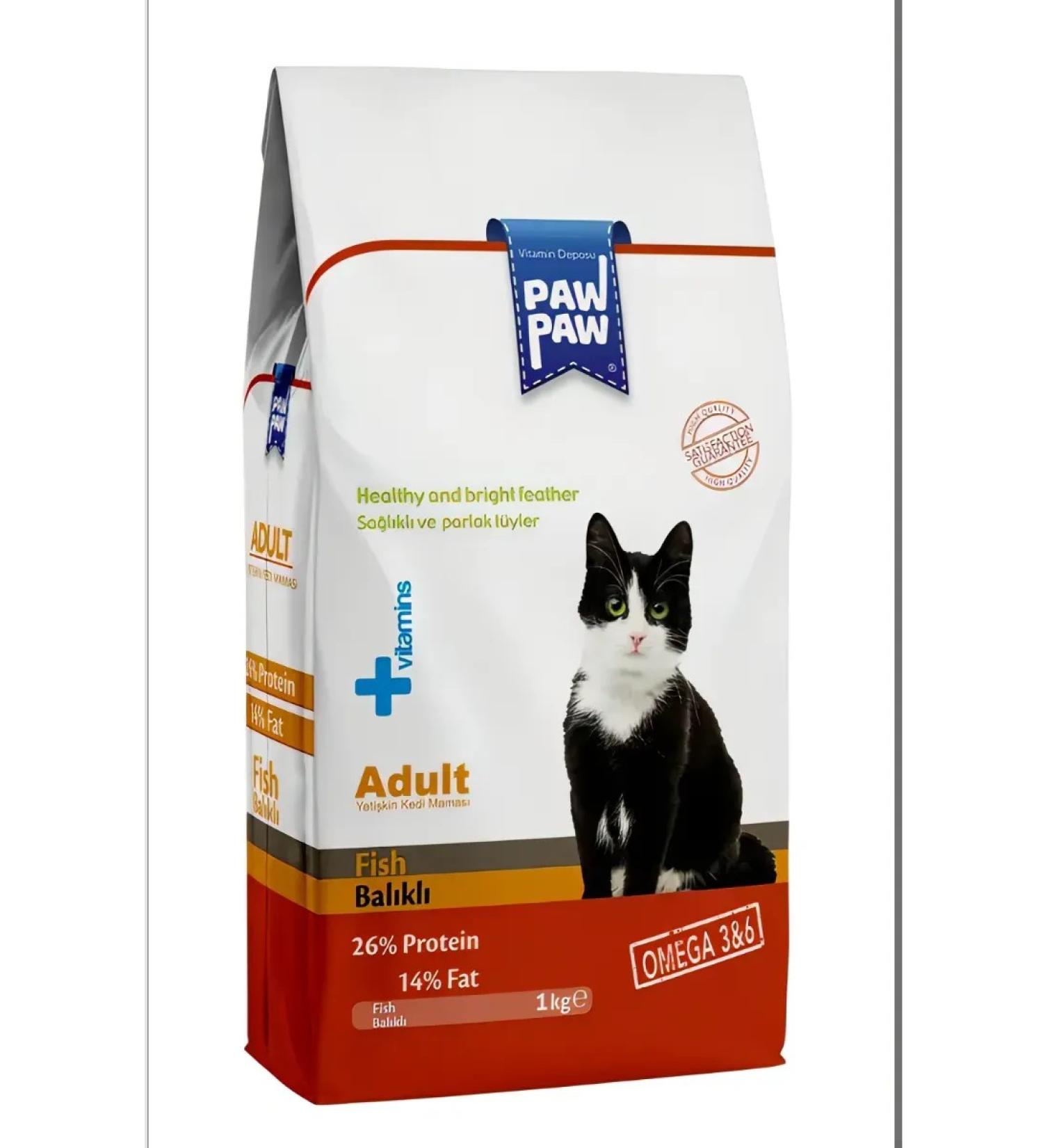 PawPaw Dry food for cats with fish 7 kg