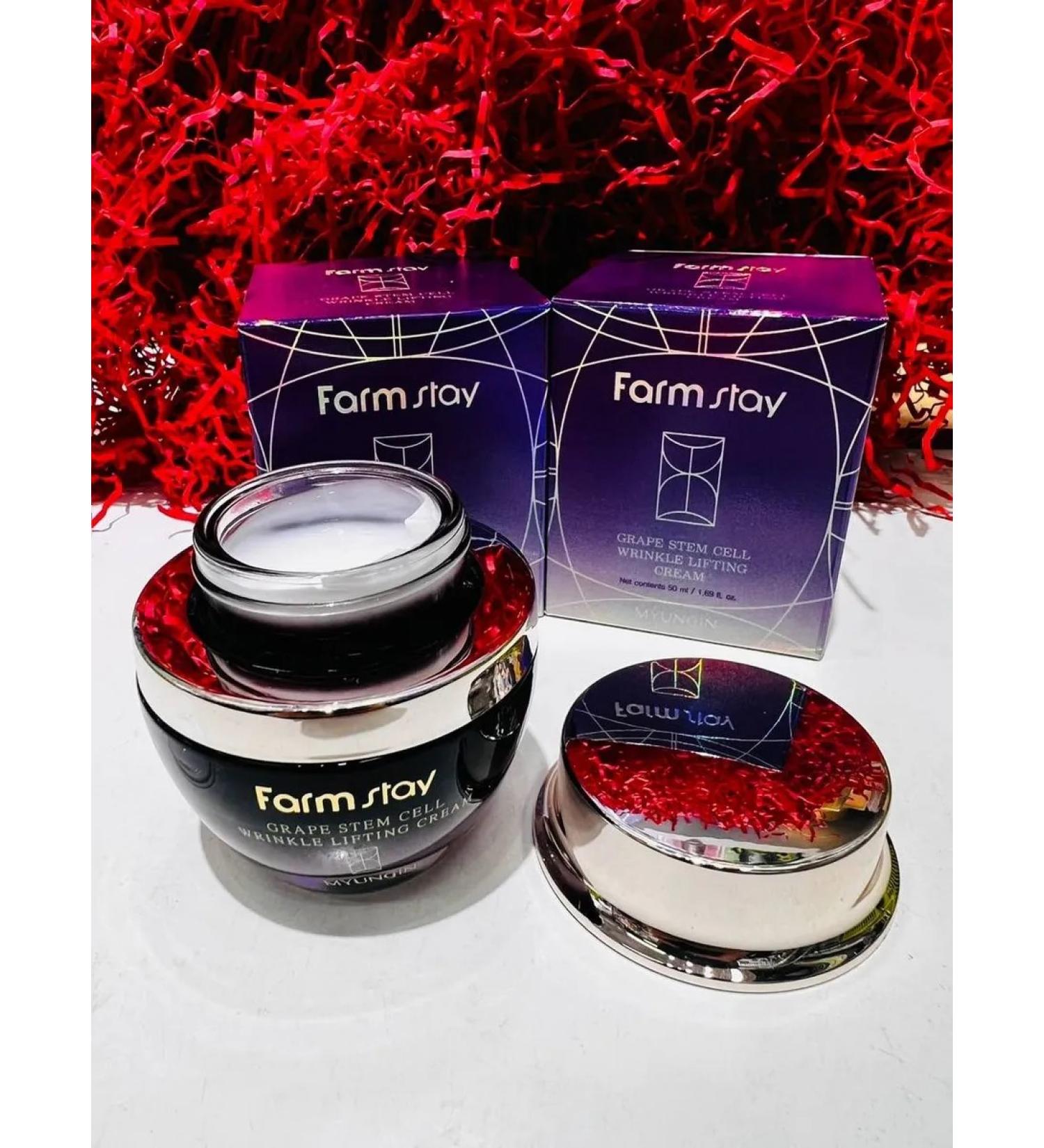 Farm Stay Moisturizing anti -aging cream lifting for the face and neck - Buy Online on GoSupps.com