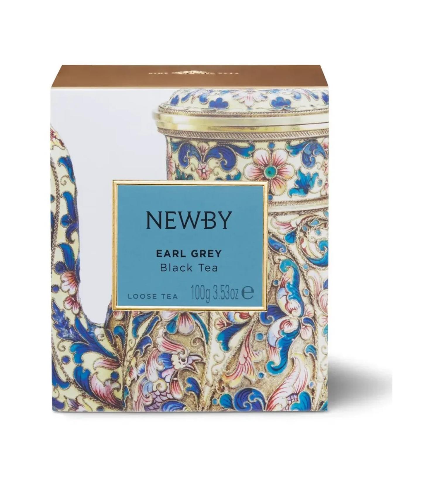 newby Earl Gray tea sheet 100 g