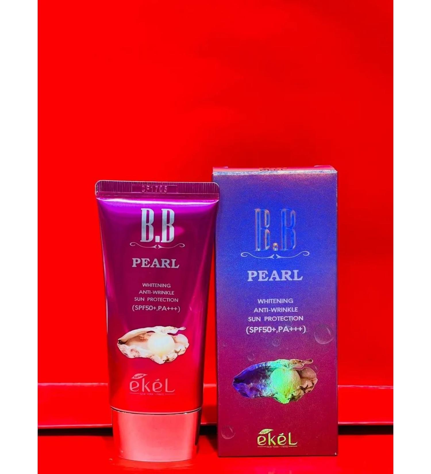 creams Ekel BB cream with pearl extract SPF 50 PA +++ - Buy Online on GoSupps.com