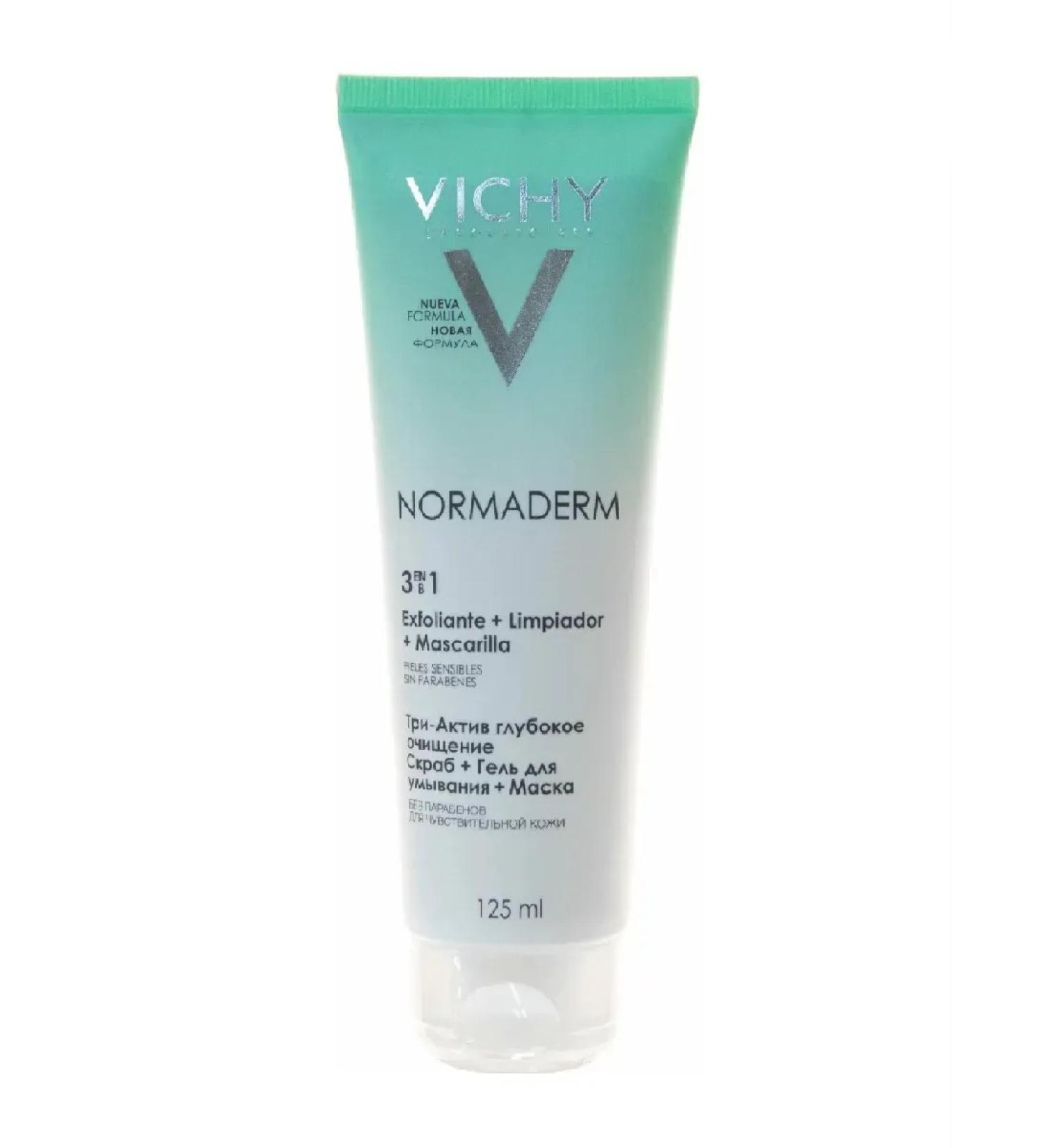 VICHY Cleaning Normaderm 3 in 1 - Buy Online on GoSupps.com