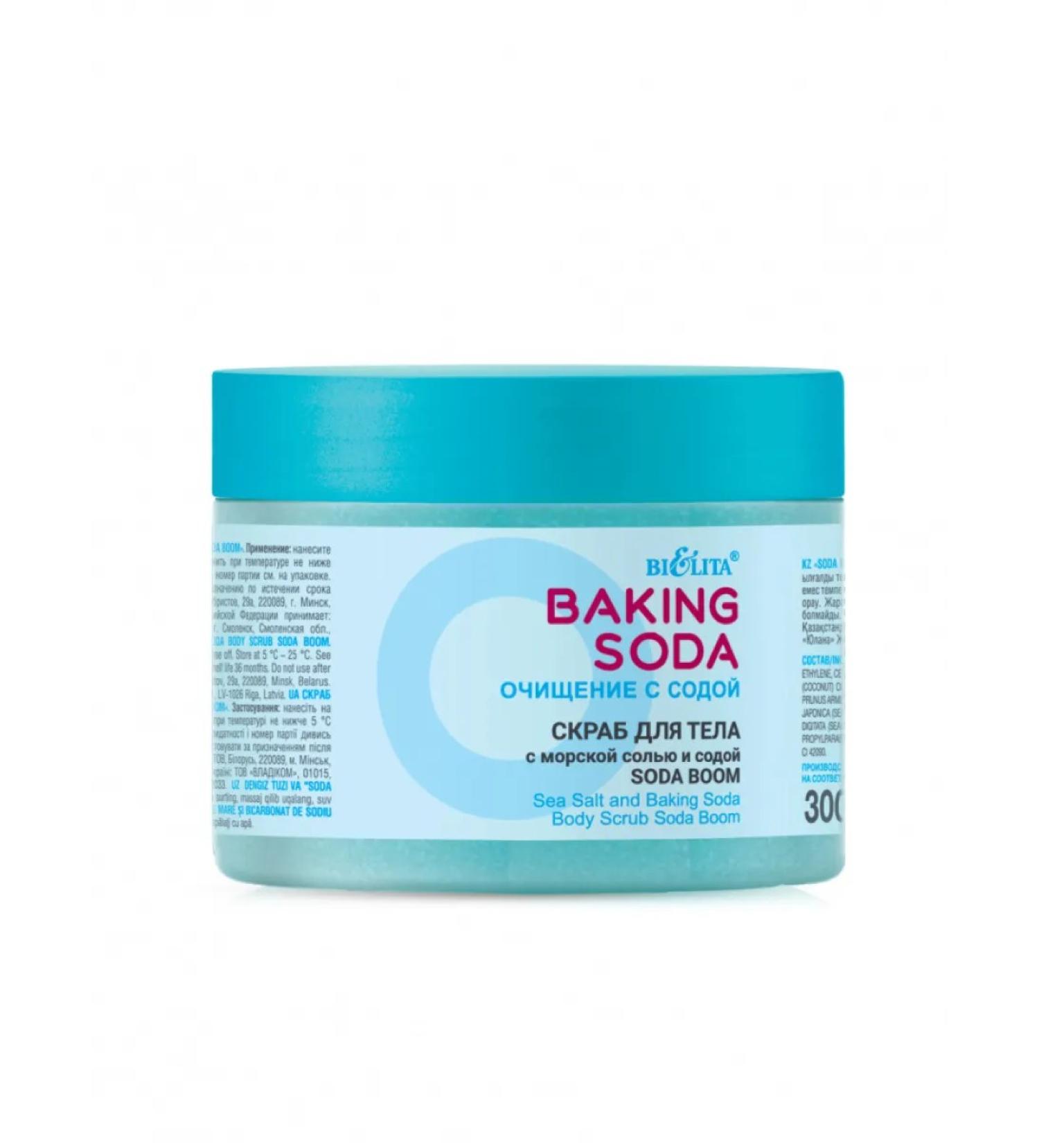 BELITA Body scrub with sea salt and soda SODA BOOM BAKING SODA - Buy Online on GoSupps.com