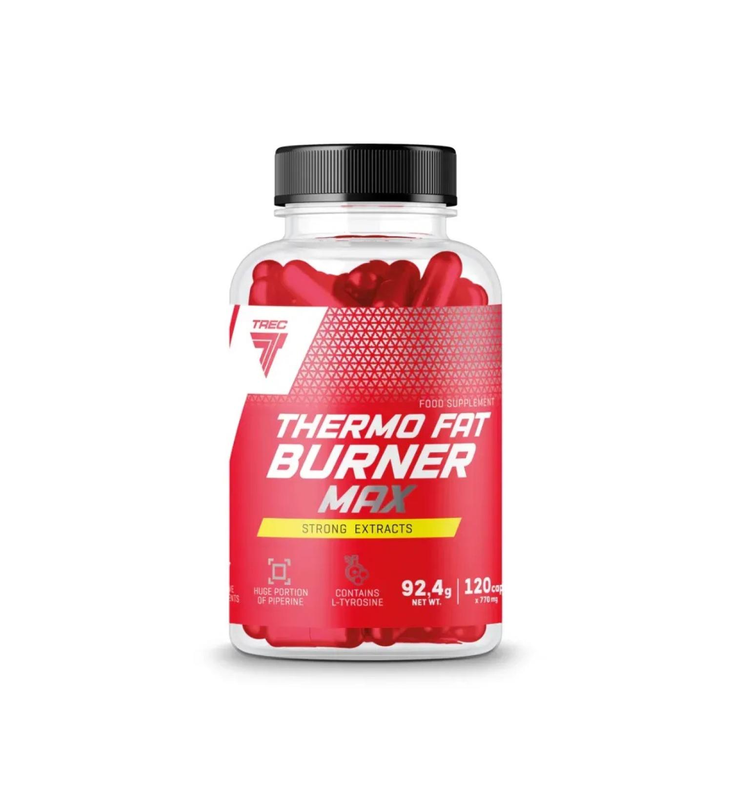 Trec Nutrition TREC The fat burner Thermo Fat Burner Max 120 Capsules - Buy Online on GoSupps.com