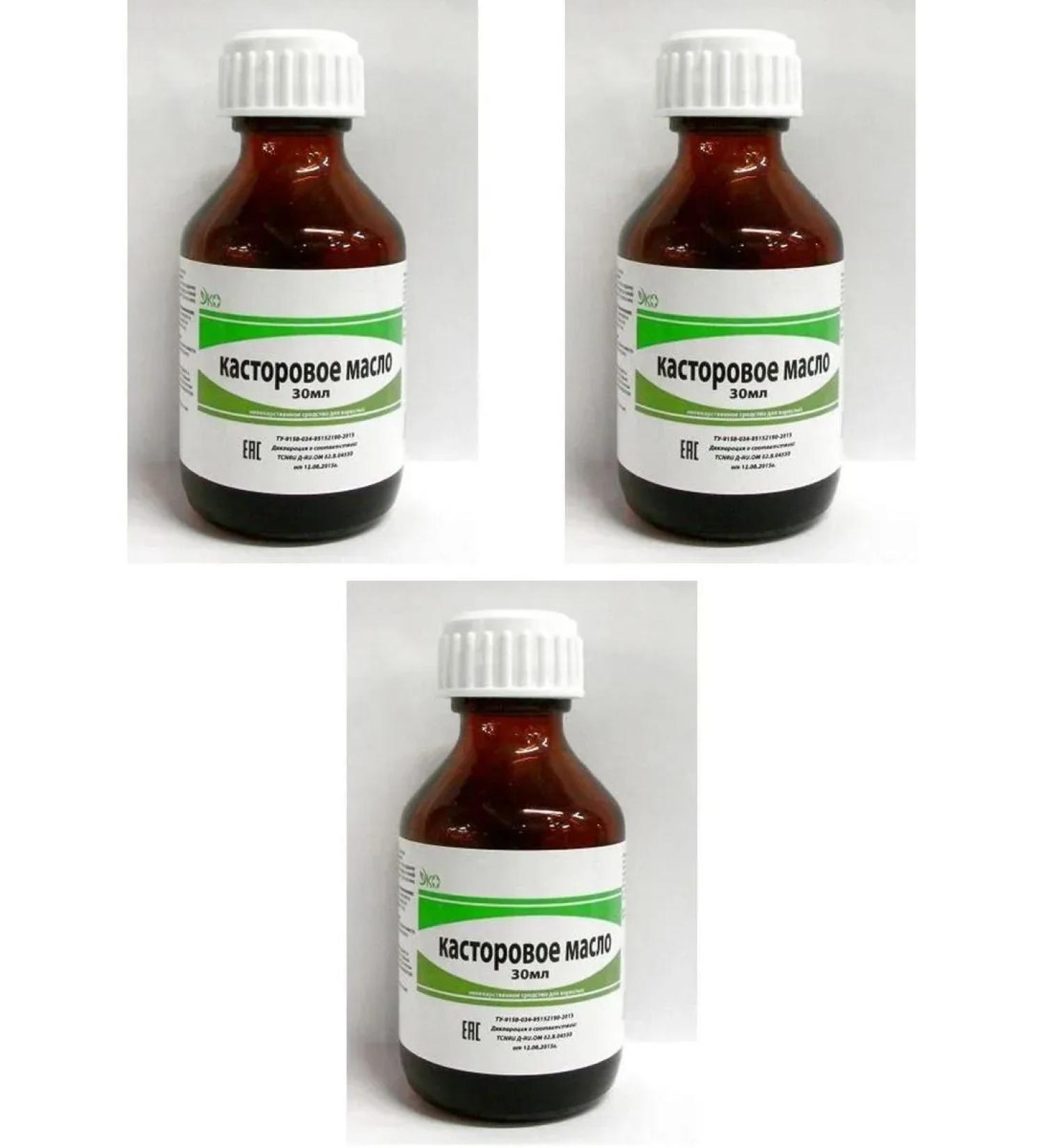 Ecotex LLC Cosmetic castor oil 30.0 3 pcs