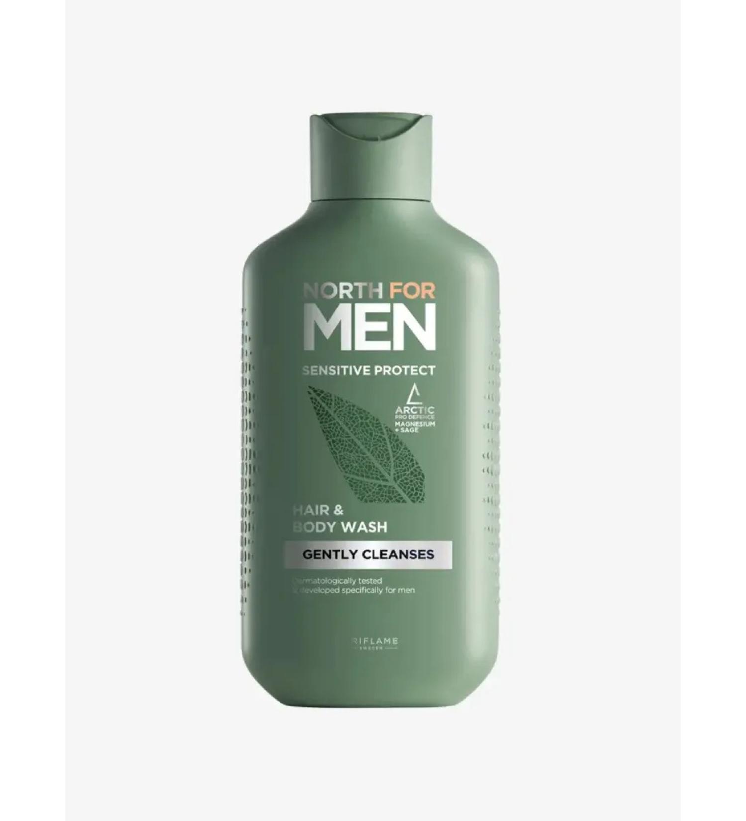 Oriflame North For Men Sensitive Protect Hair and Body Shampoo for Sensitive Skin