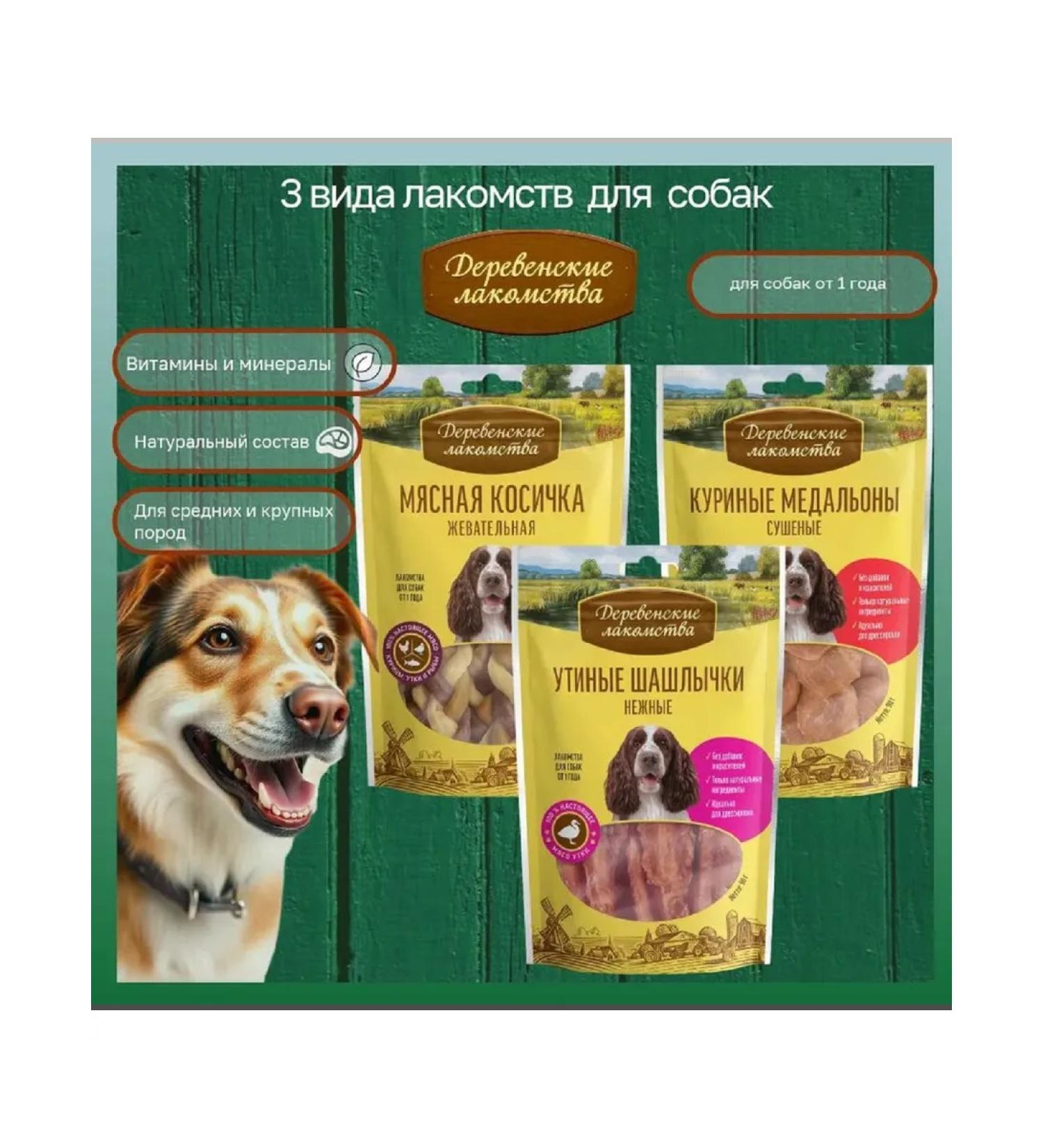 Country delicacies Chicken medallions+duck barbecue+chewing braid - Buy Online on GoSupps.com