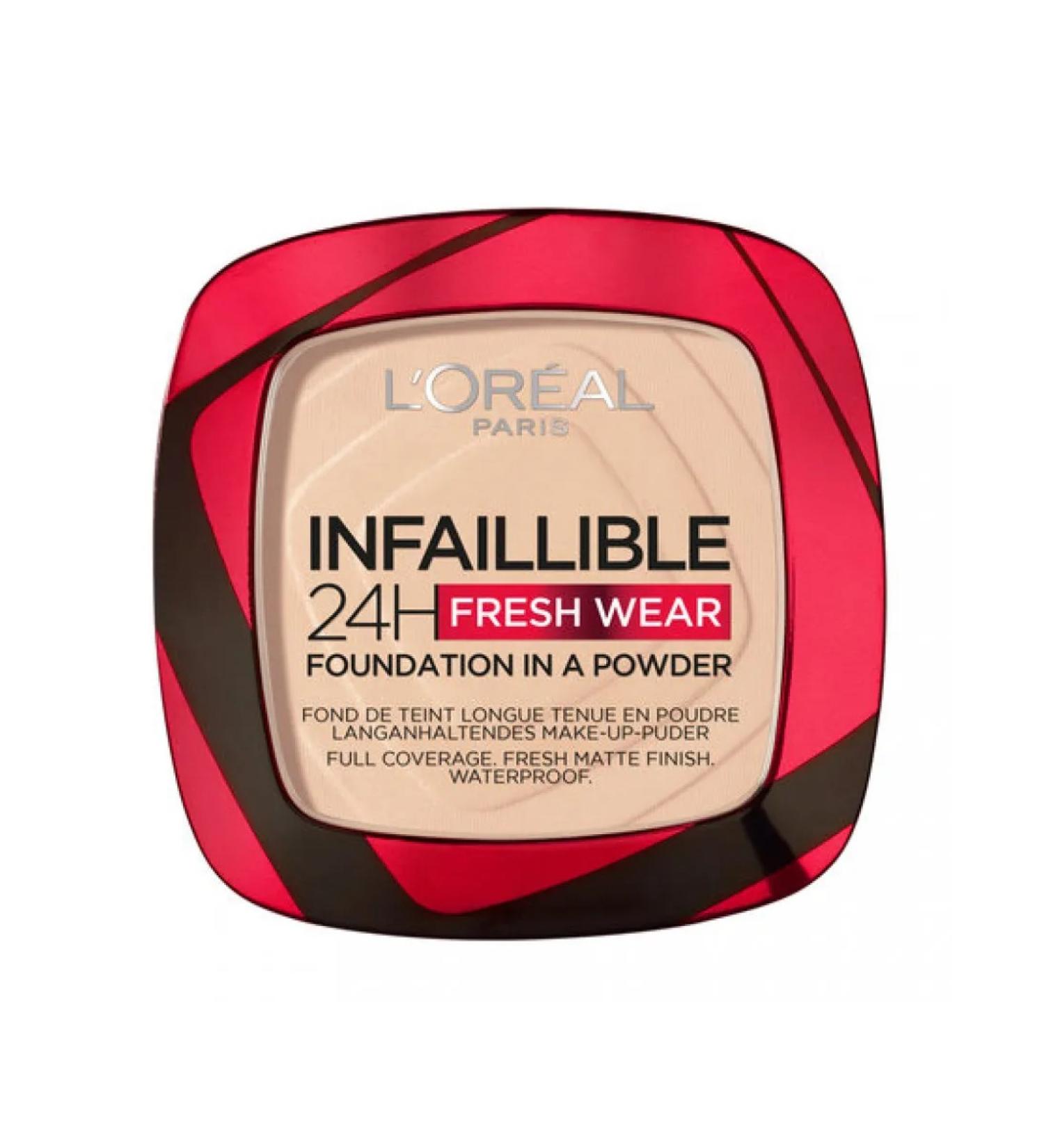 L'REAL PARIS Infailible 24h Fresh Wear Foundation in 9ml - Buy Online on GoSupps.com