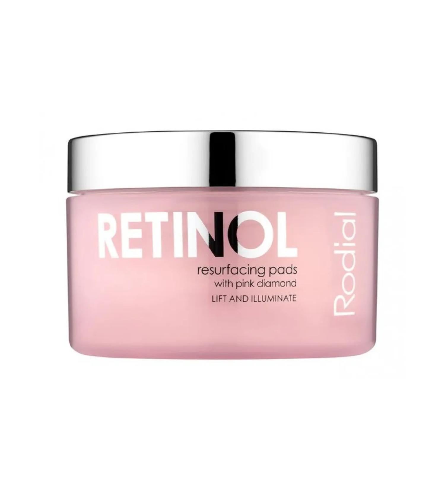Rodial Pink Diamond Retinol Resurface Pads 50 Piling