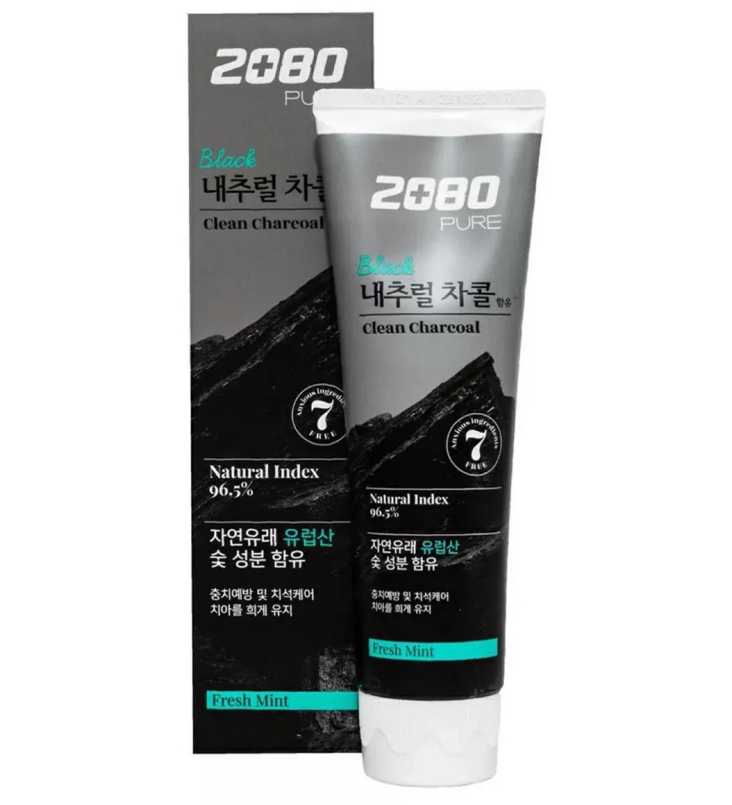 Toothpaste Coal and Mint 120g Dental Clinic 2080