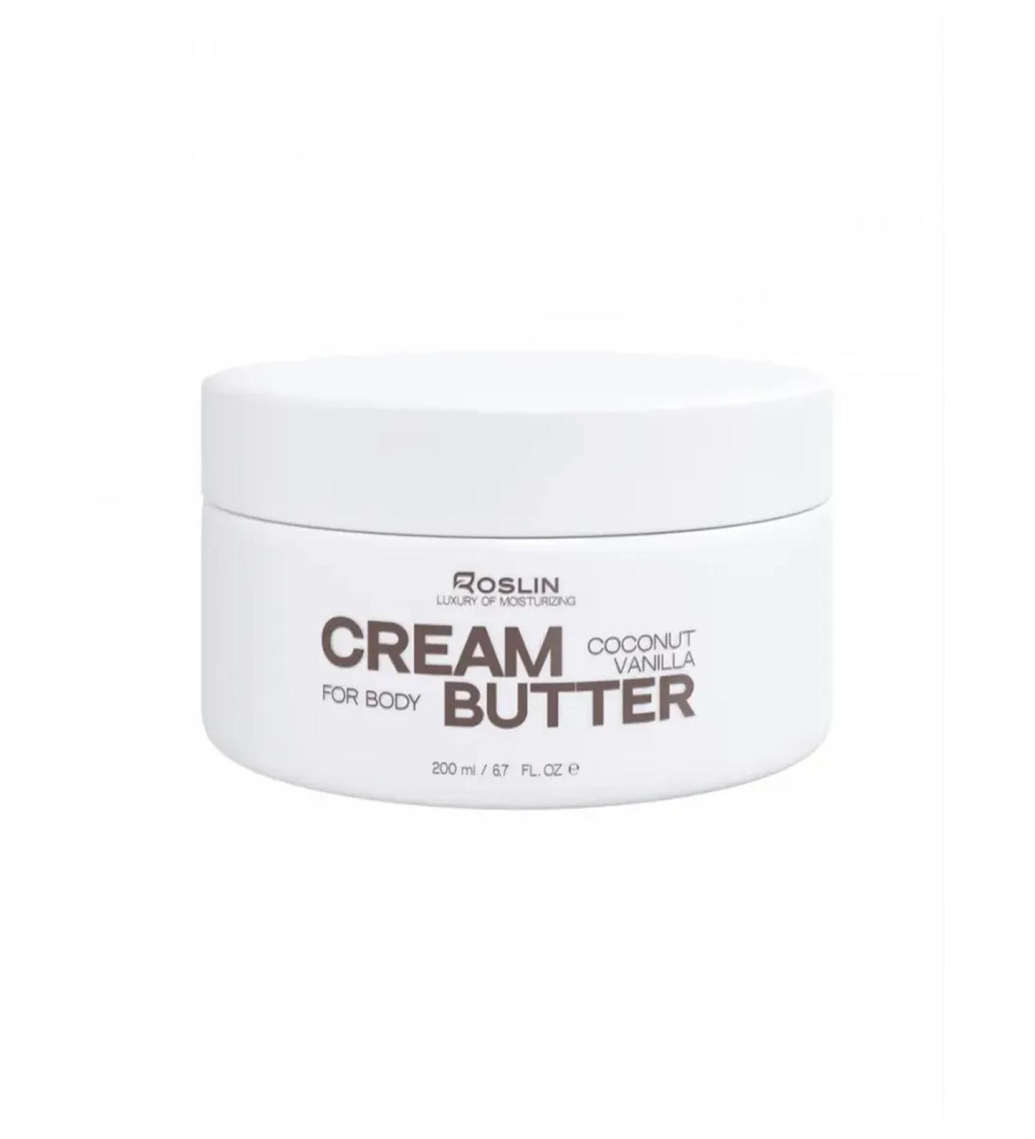 ROSLIN Cream Battter "Luxury of Moisturizing" Coconut Vanilla 200 ml - Buy Online on GoSupps.com