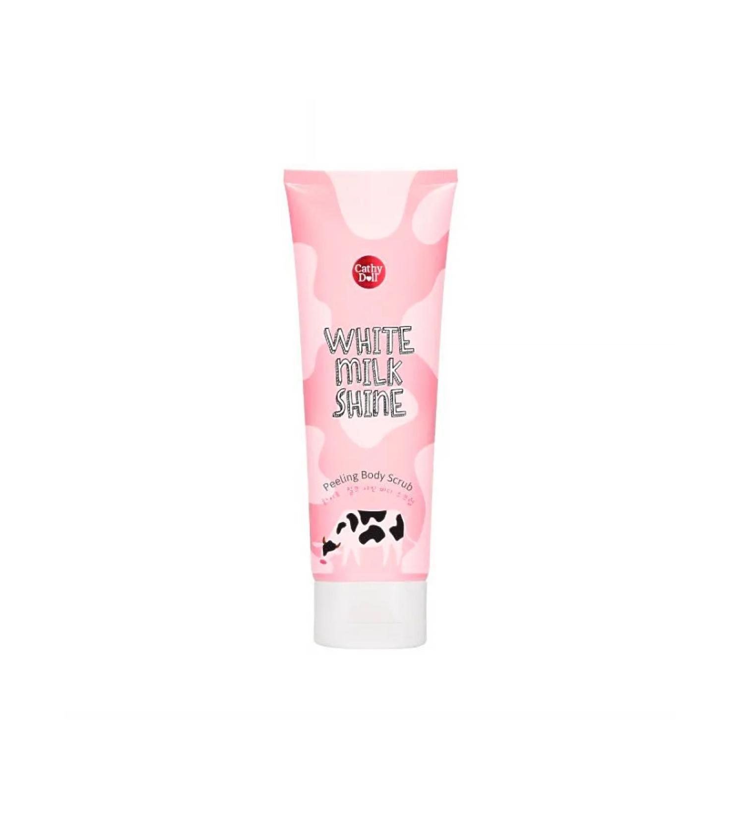 Cathy Doll White Milk Shine Body Scrub with Whitening Effect 320ml