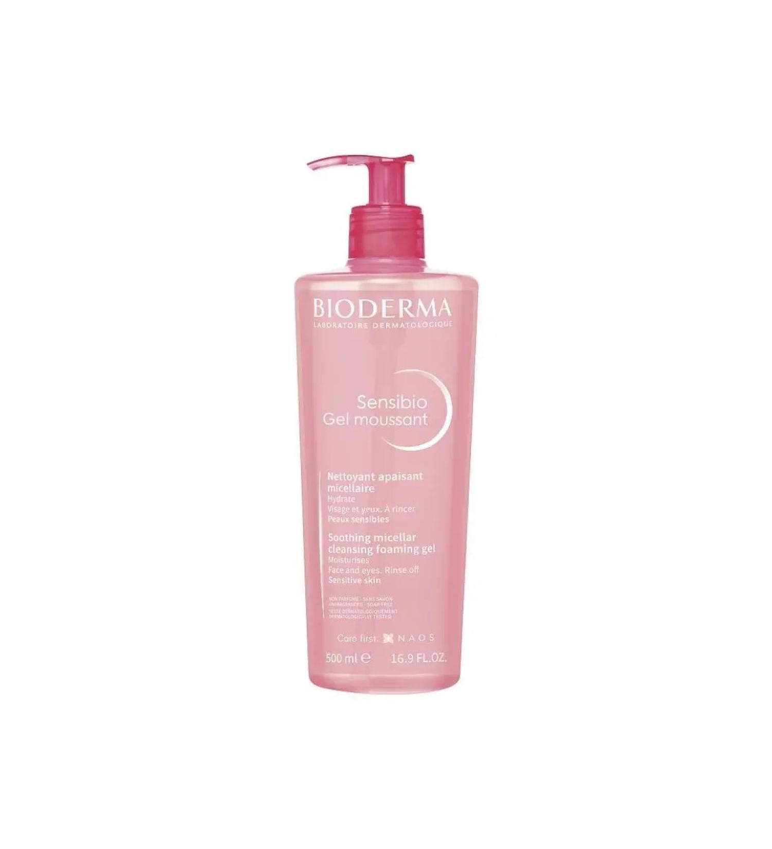 Bioderma Sensibio Gel Moussant Washing Gel 500ml - Buy Online on GoSupps.com