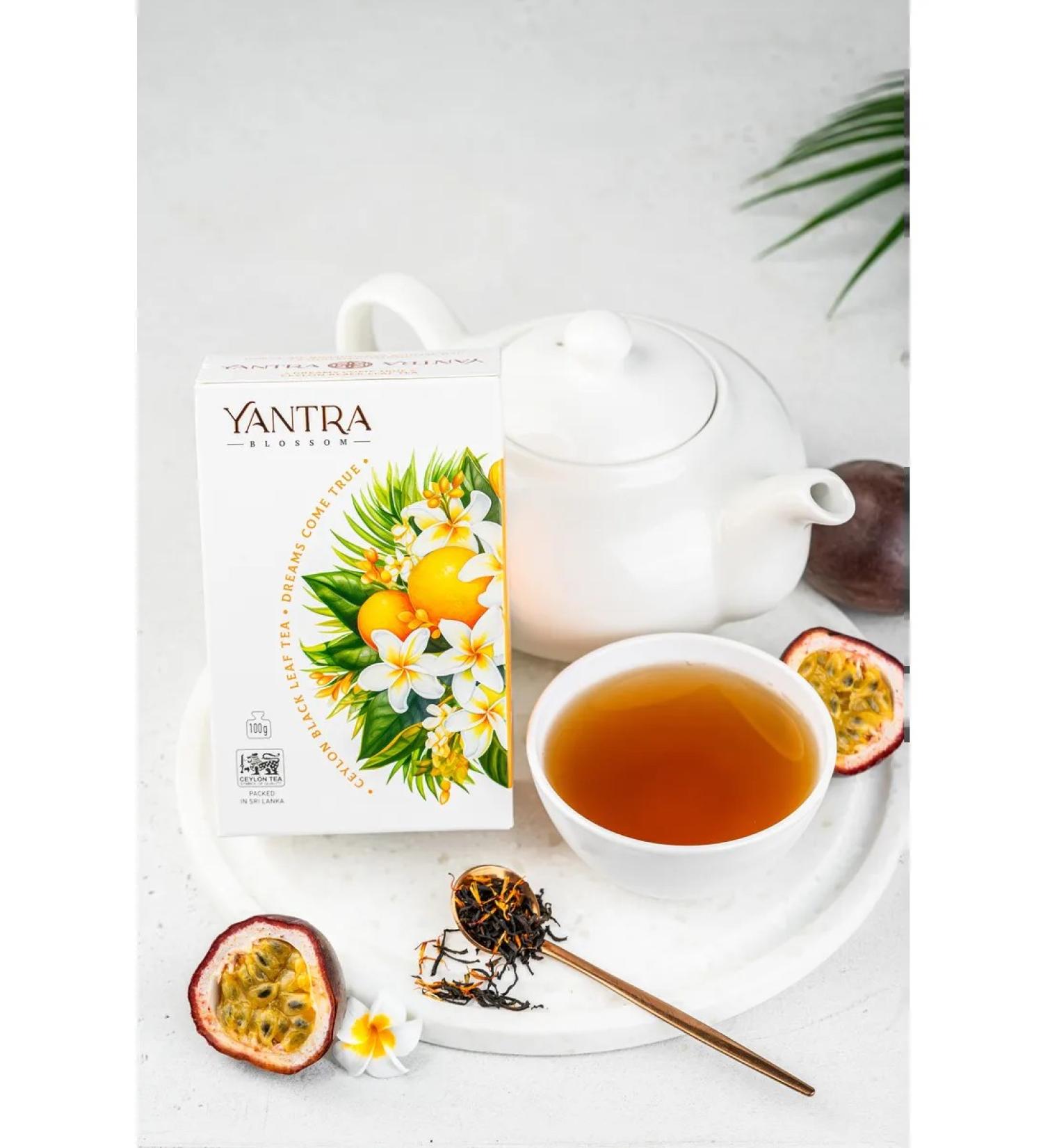 YANTRA Black tea "Dreams come true" (Sri Lanka) 100 g - Buy Online on GoSupps.com