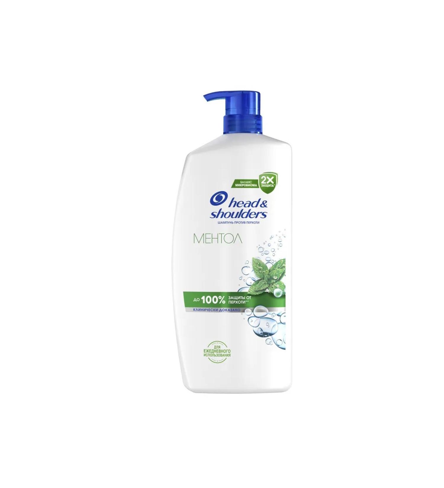 Head & Shoulders Menthol dandruff shampoo 800 ml - Buy Online on GoSupps.com