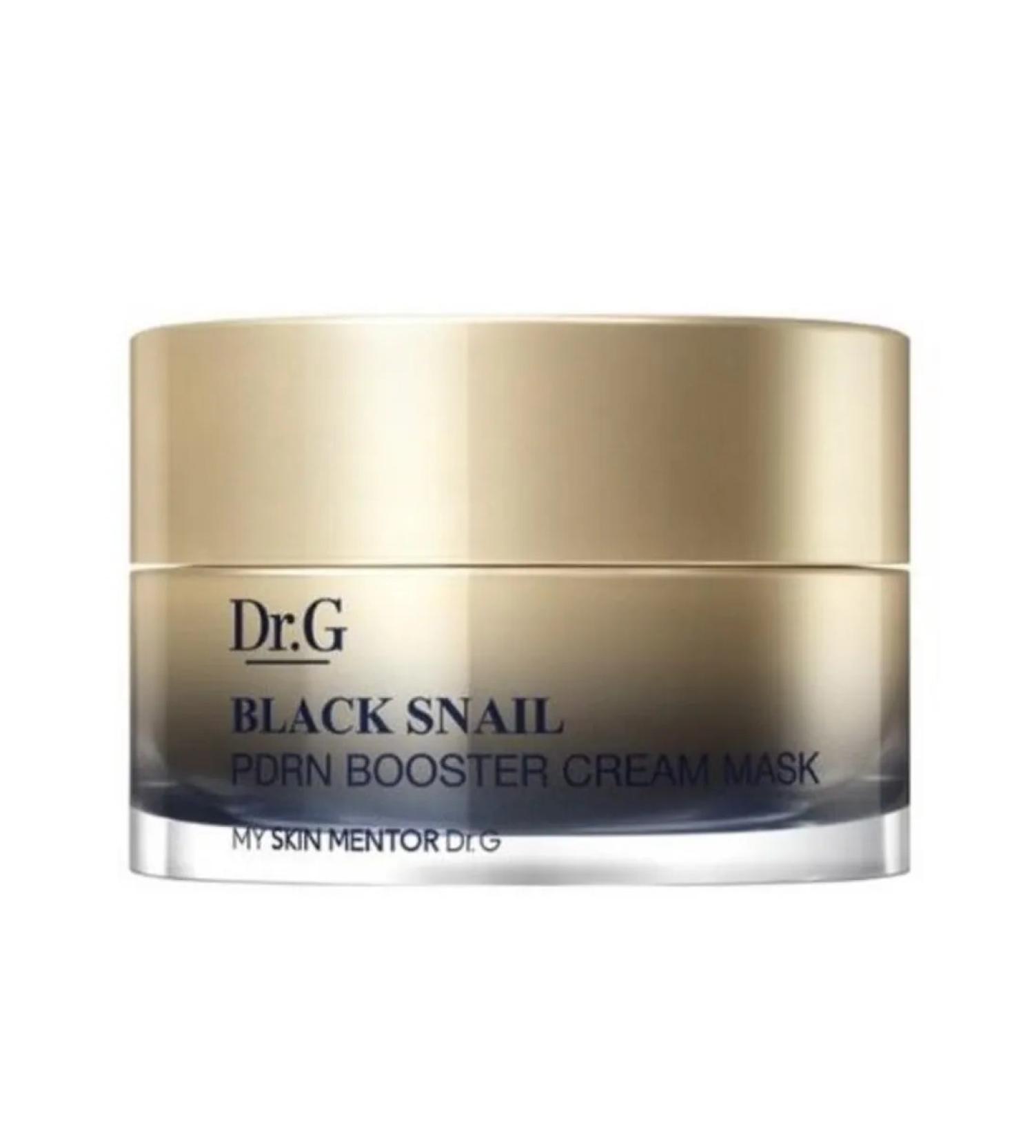 Dr G Night Mask Black Snail Pdrn Booster Cream Mask 50 ml - Buy Online on GoSupps.com