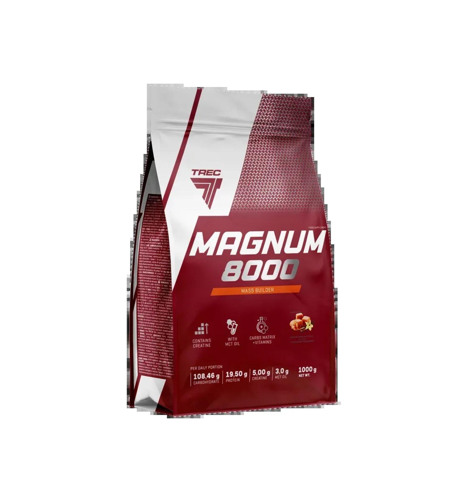 Trec Nutrition Heiner for weight gain TREC Magnum Gainer 8000 1000G Vanil - Buy Online on GoSupps.com