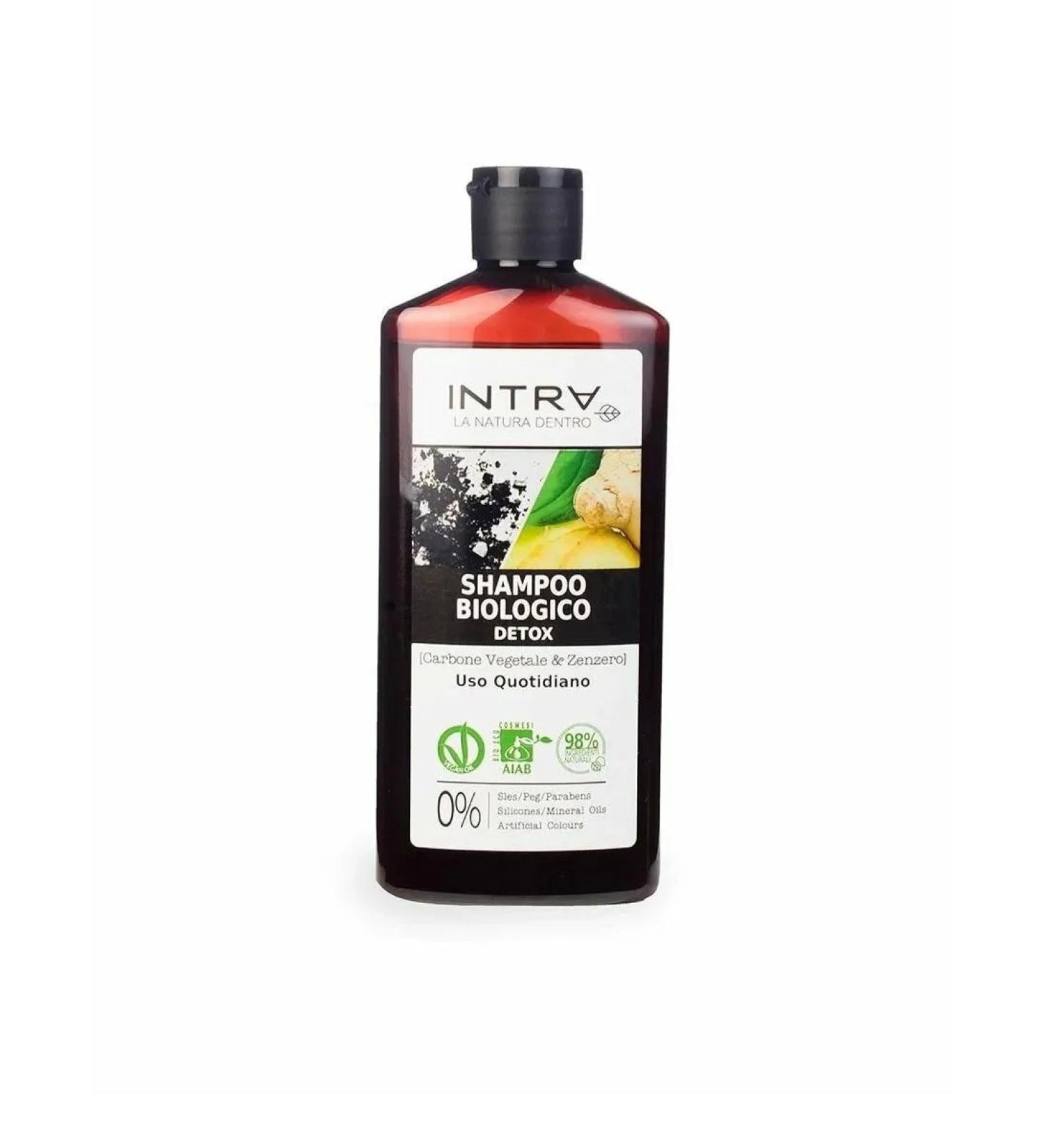 Intra Carbone & zenzero hair shampoo 250 ml - Buy Online on GoSupps.com