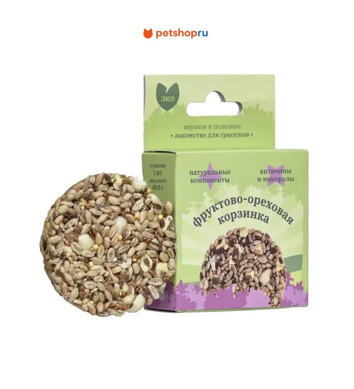 Mr Crisper A treat for rodents fruit-naughty basket 40 g