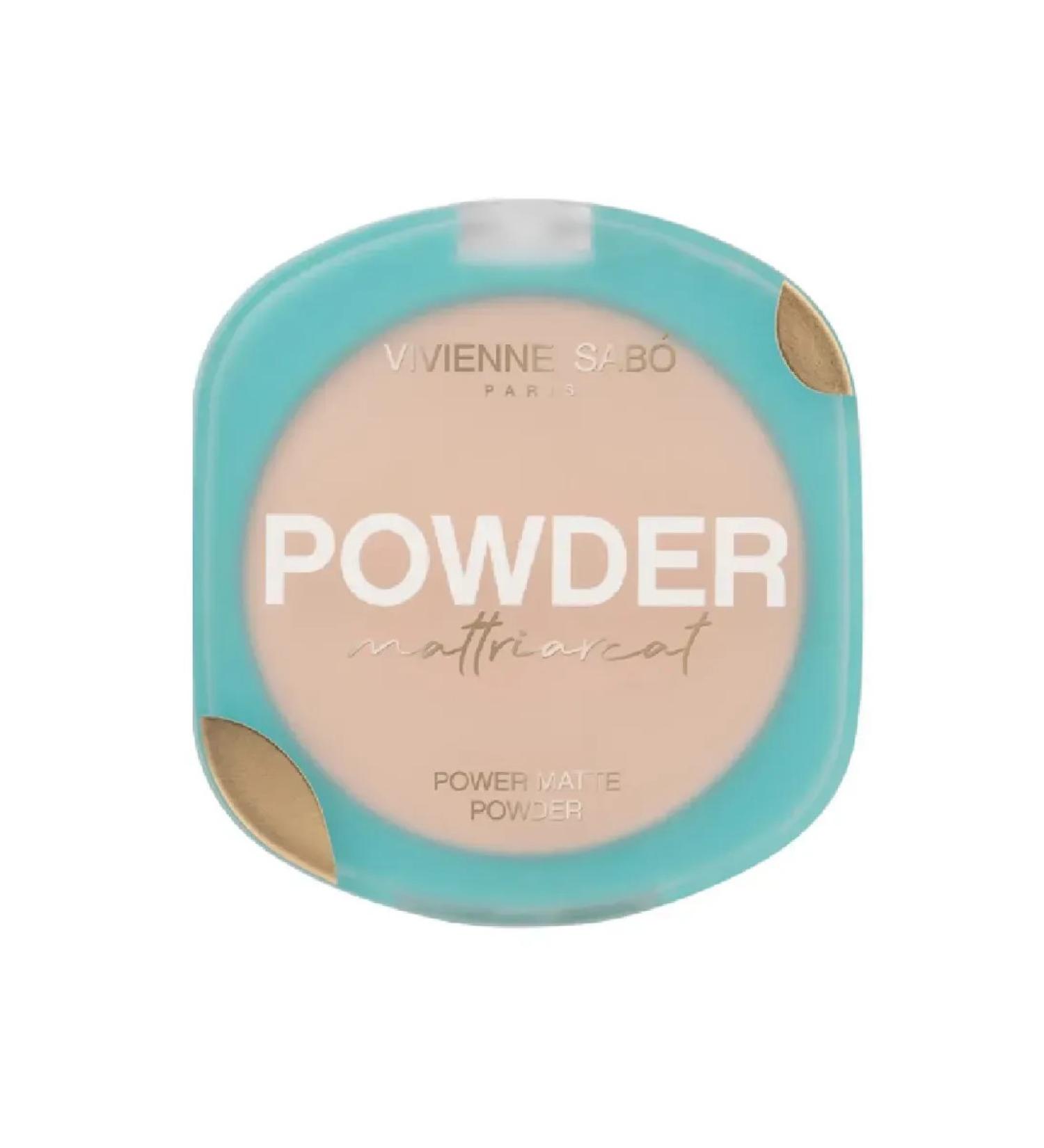 VIVIENNE SABO Pudder compact matting mattriarcat 02 7.5 g